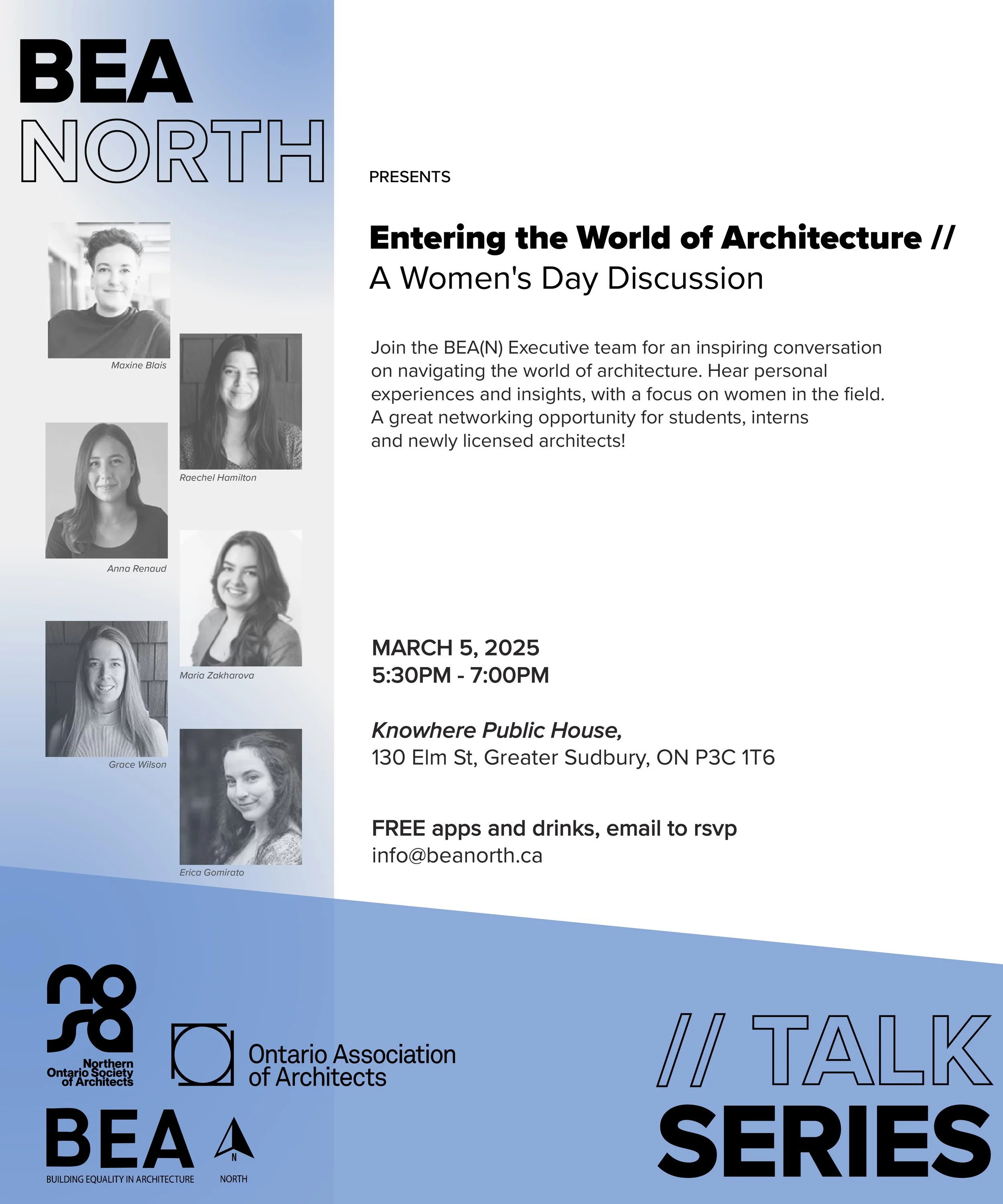 ENTERING THE WORLD OF ARCHITECTURE // A WOMEN’S DAY DISCUSSION