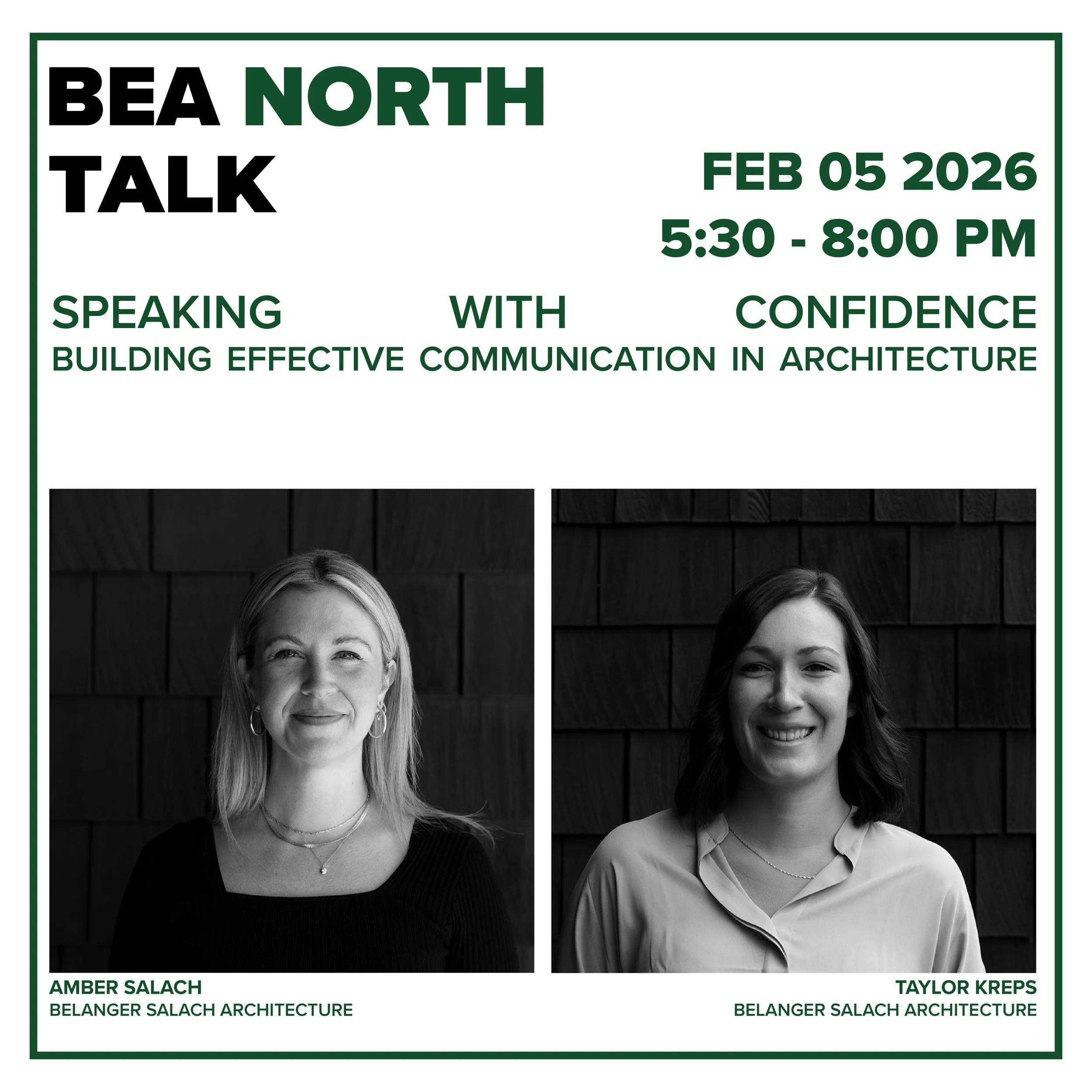 BEAN TALK // SPEAKING WITH CONDFIDENCE