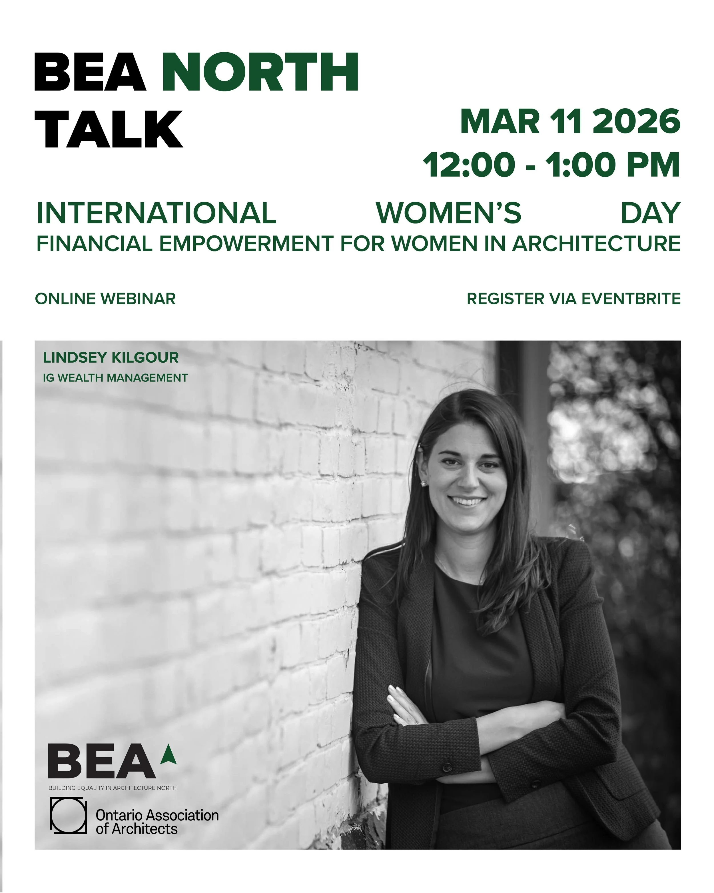 International Women's Day Webinar: Financial Empowerment for Women in Architecture