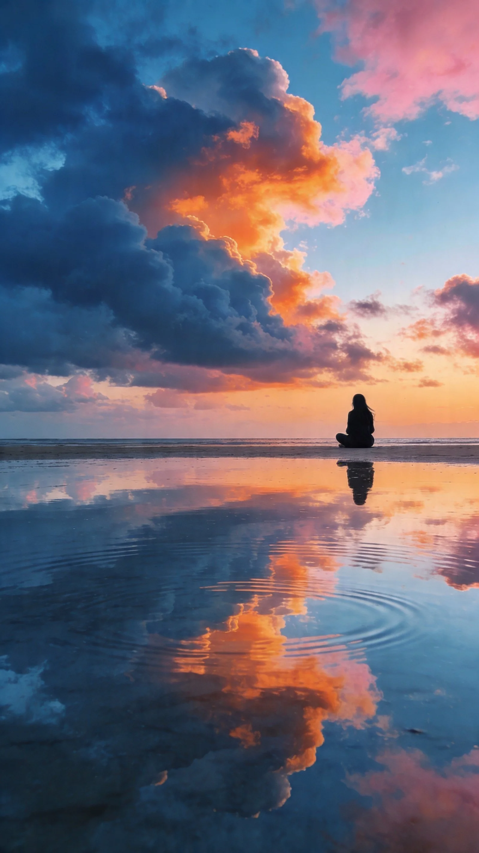 Removing the pressure of "being present"