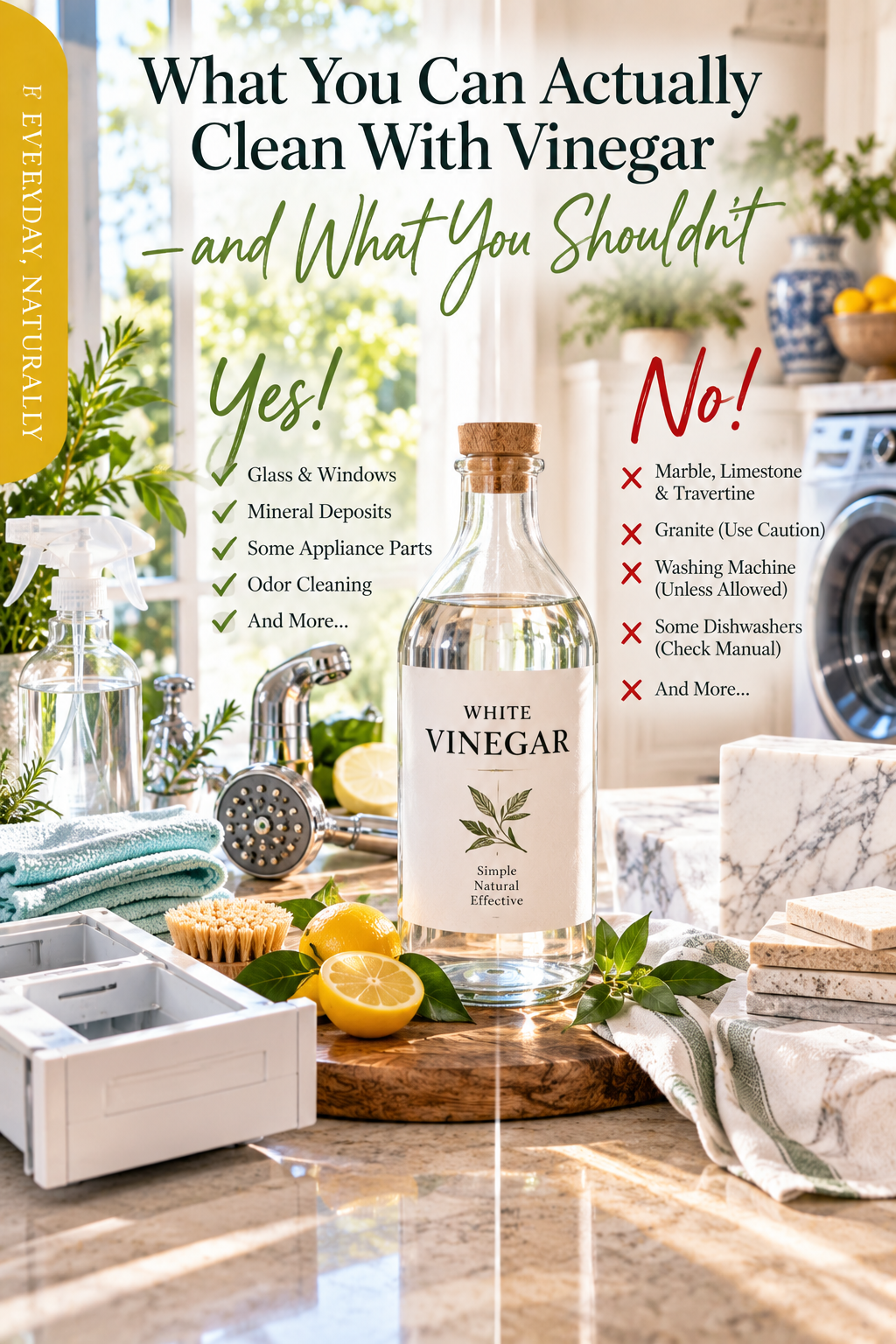 What You Can Actually Clean With Vinegar—and What You Shouldn't