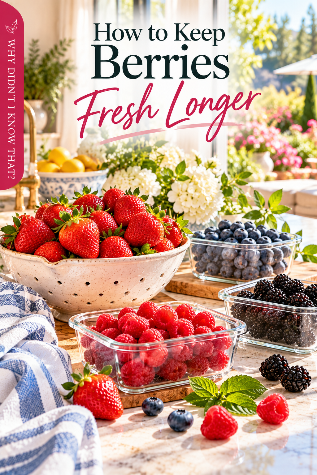 How to Keep Berries Fresh Longer