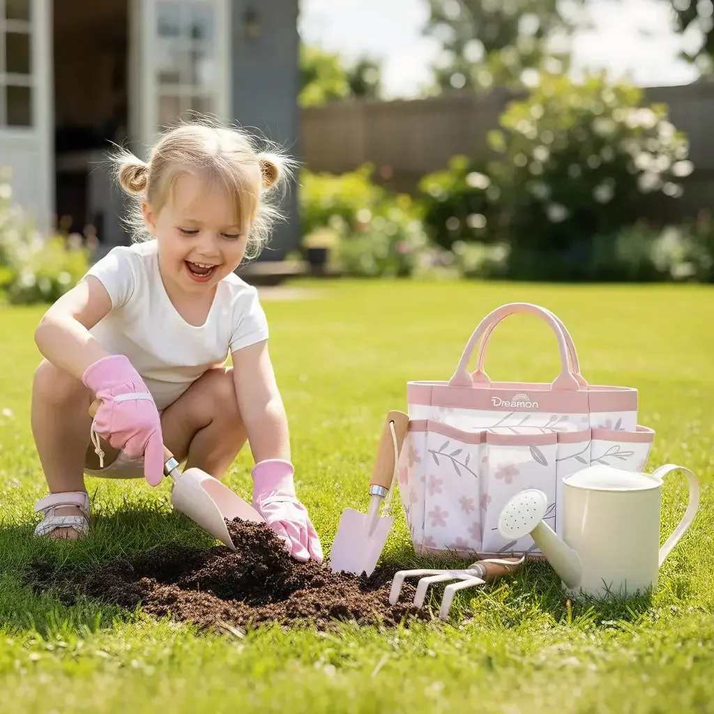 Gardening Tool Set for Kids Outdoor Play