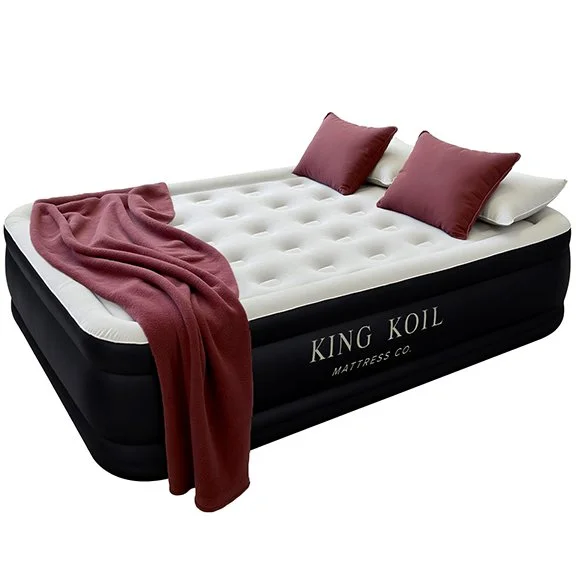 Air Mattress - Black and White - 20 inches Thick - coupon code