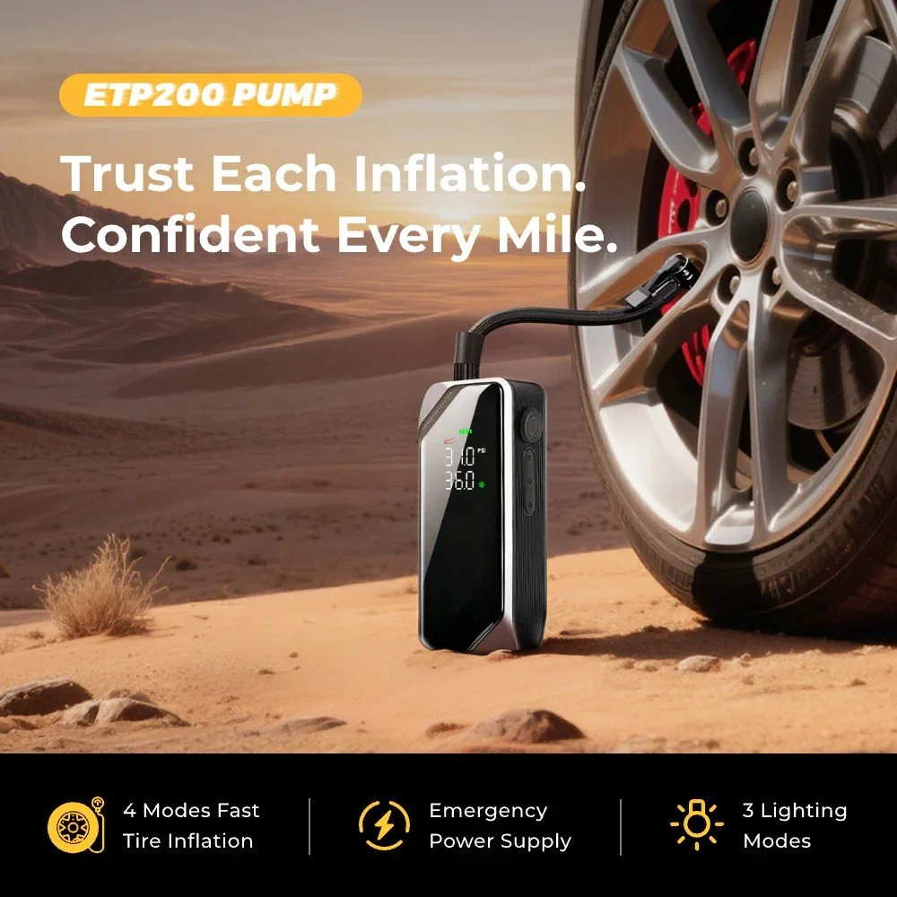Electric Portable Tire Inflator