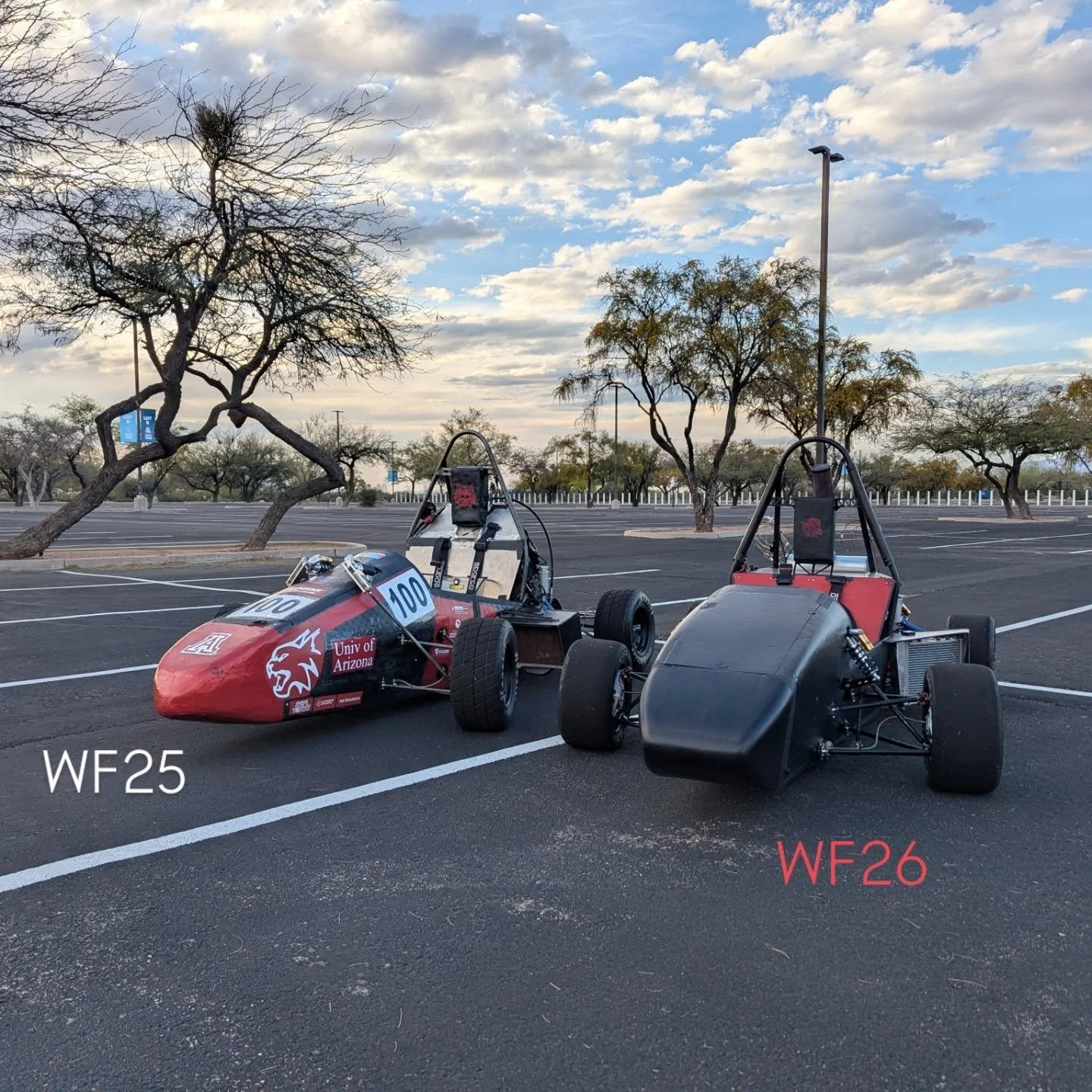 Huge thank you to everyone that showed up to our first testing day this year and made this event possible! 

WFR was thrilled to be able to test two cars simultaneously, mimicking the competition experience and  increasing the number of drivers in th