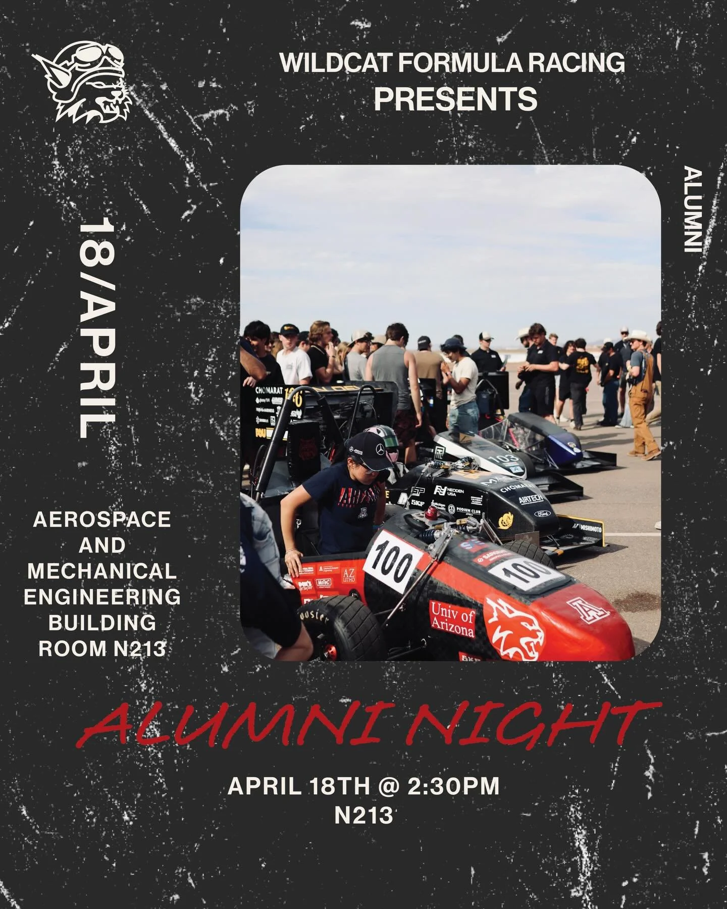 Hello Wildcat FSAE Alumni,

We&rsquo;re thrilled to invite you to an evening dedicated to celebrating the innovation and achievements of our FSAE team over the past year. This is a unique opportunity to reconnect, share stories, and witness the excit