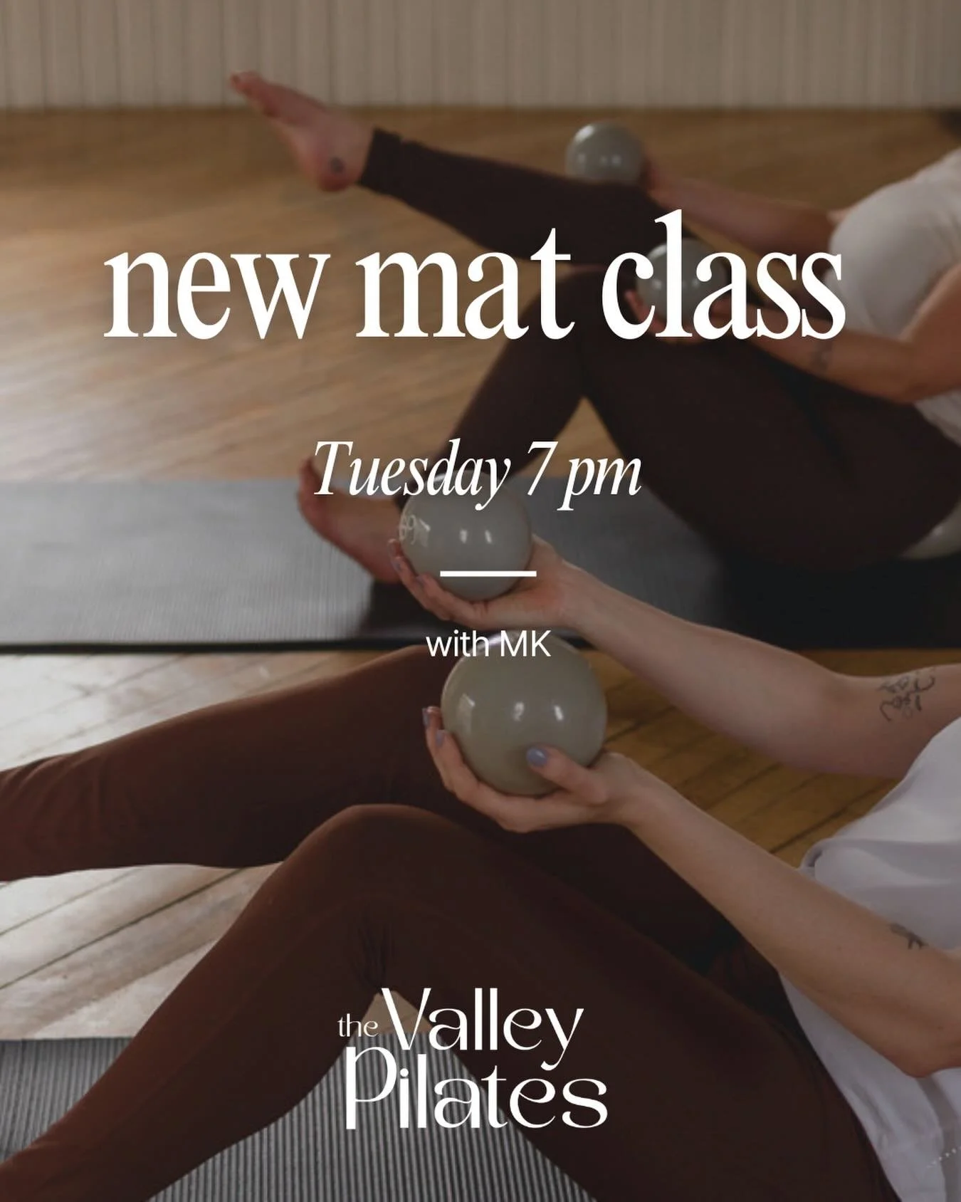 The 6 PM Tuesday class filled up, so we&rsquo;re adding a 7 PM with @mkpizzuti starting May 26th. Another chance to show up for yourself.
