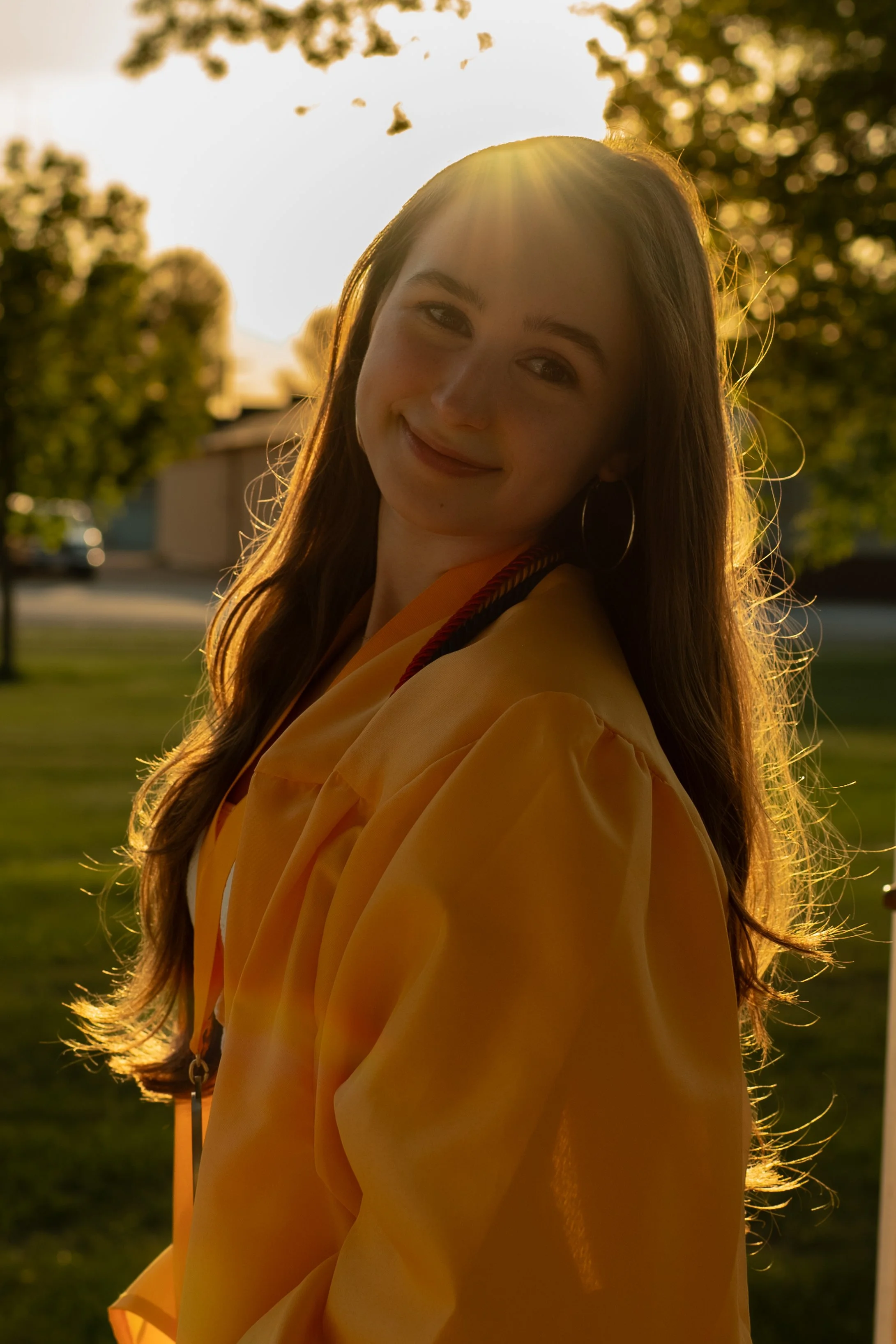 ksenia unser portrait photos graduation