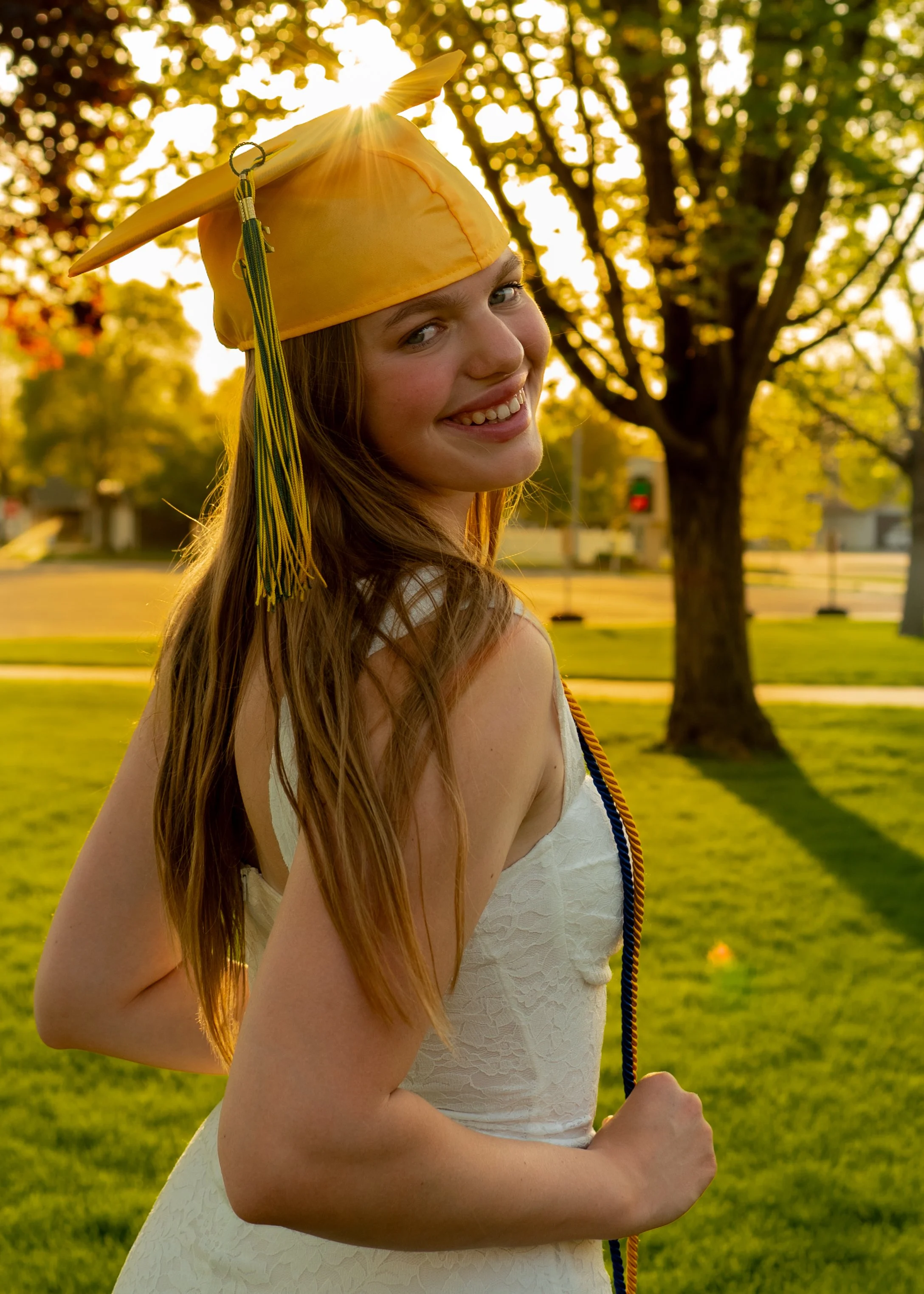 ksenia unser portrait photos graduation