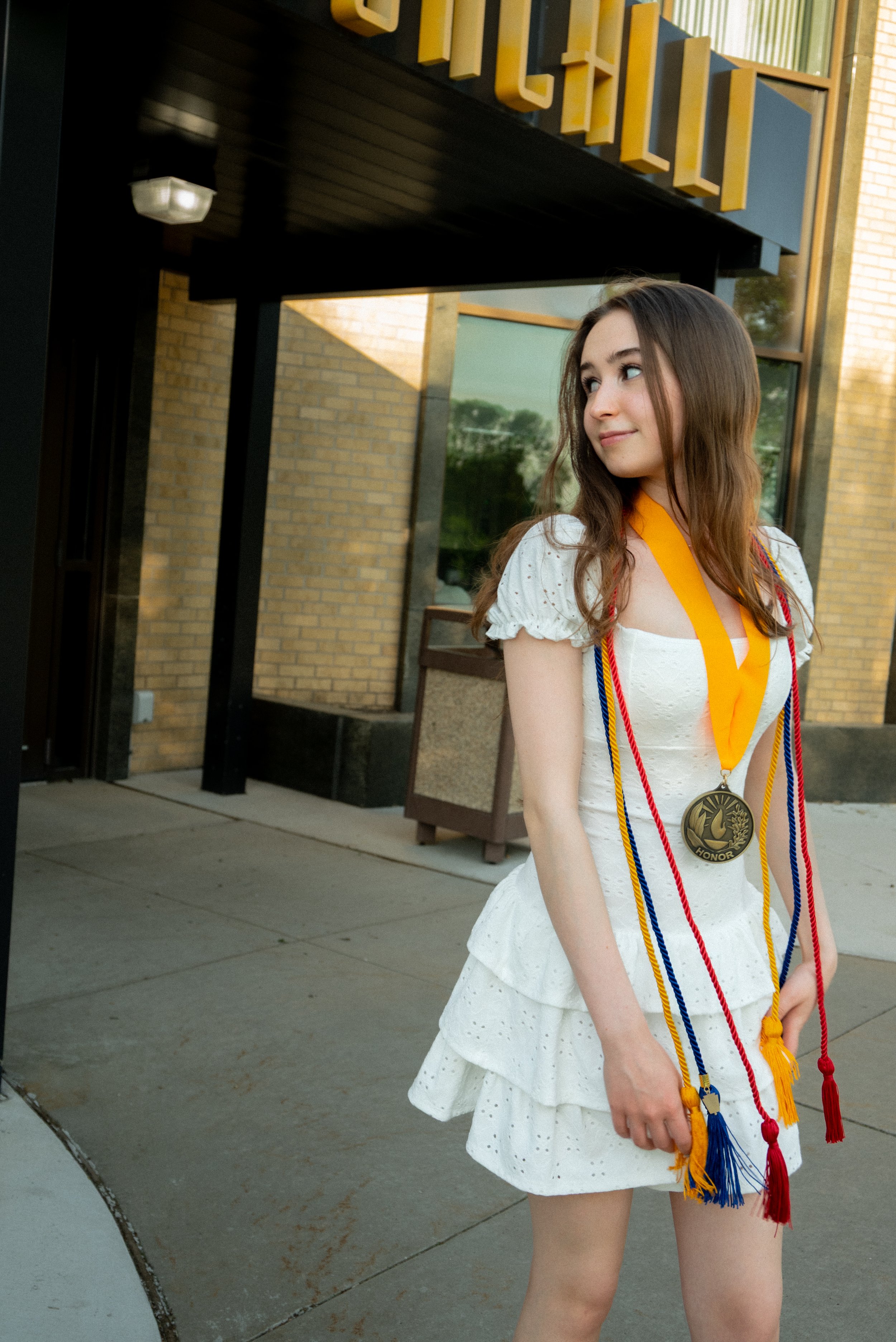 ksenia unser portrait photos graduation
