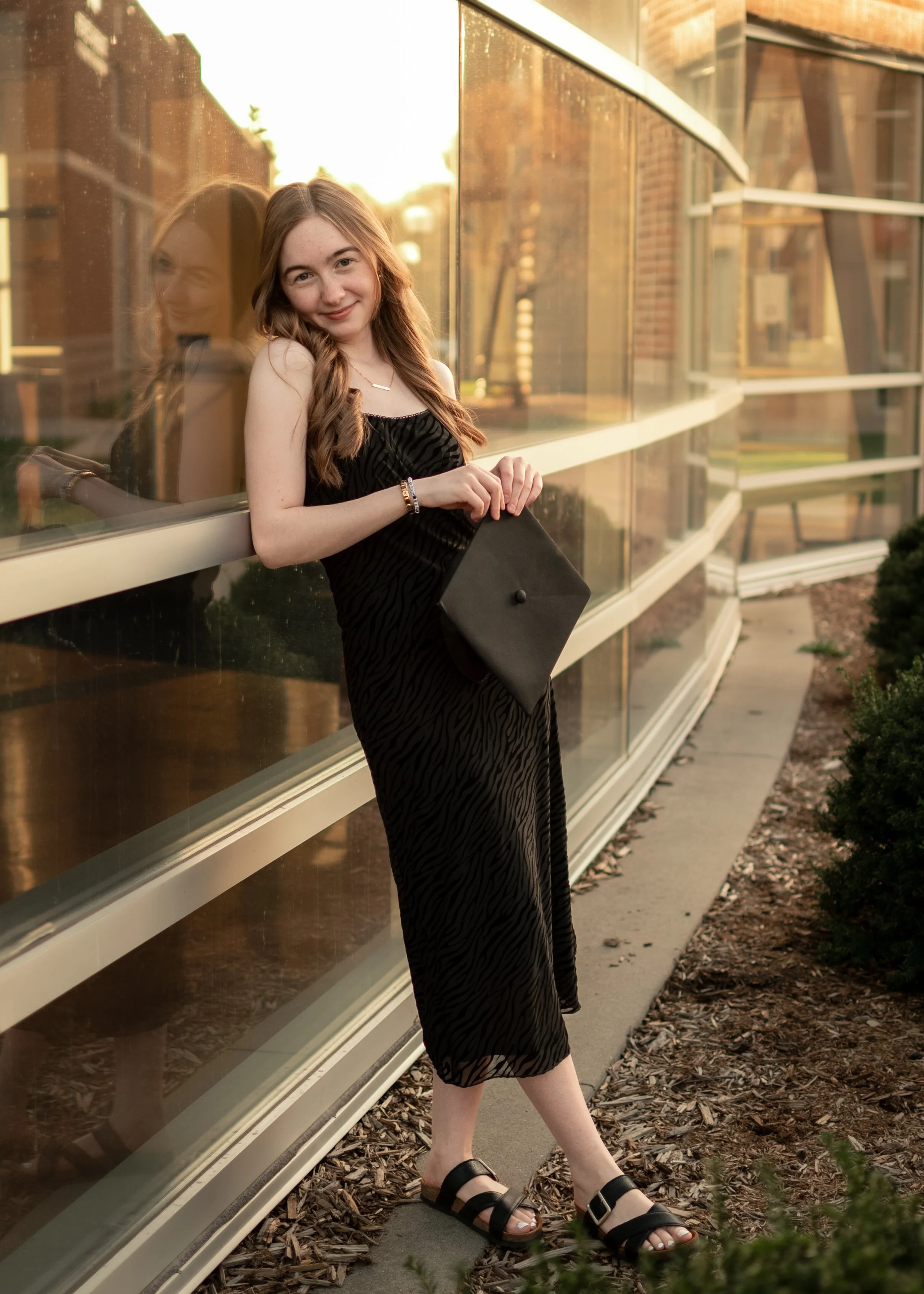 ksenia unser senior grad portrait photos