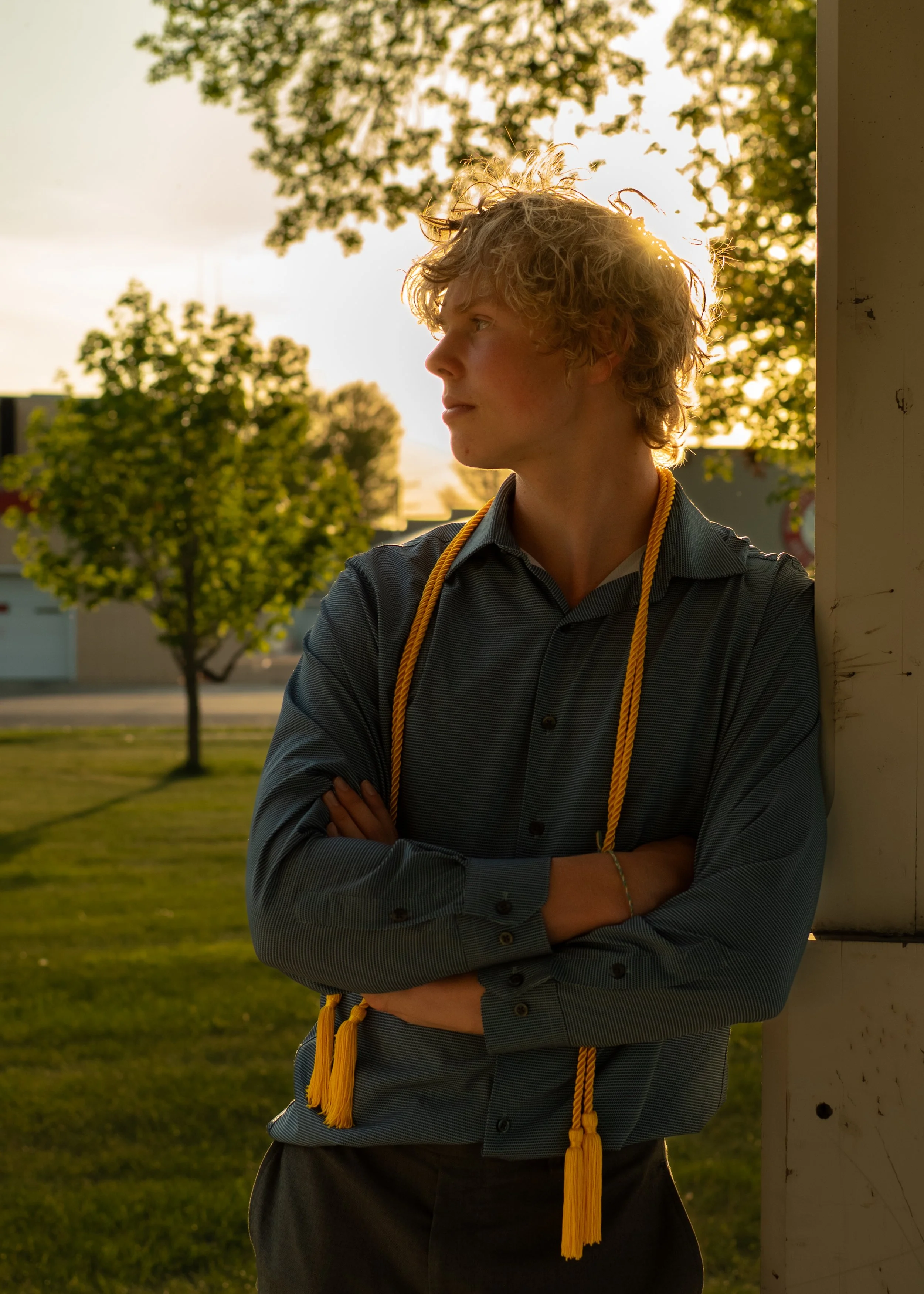 ksenia unser portrait photos graduation