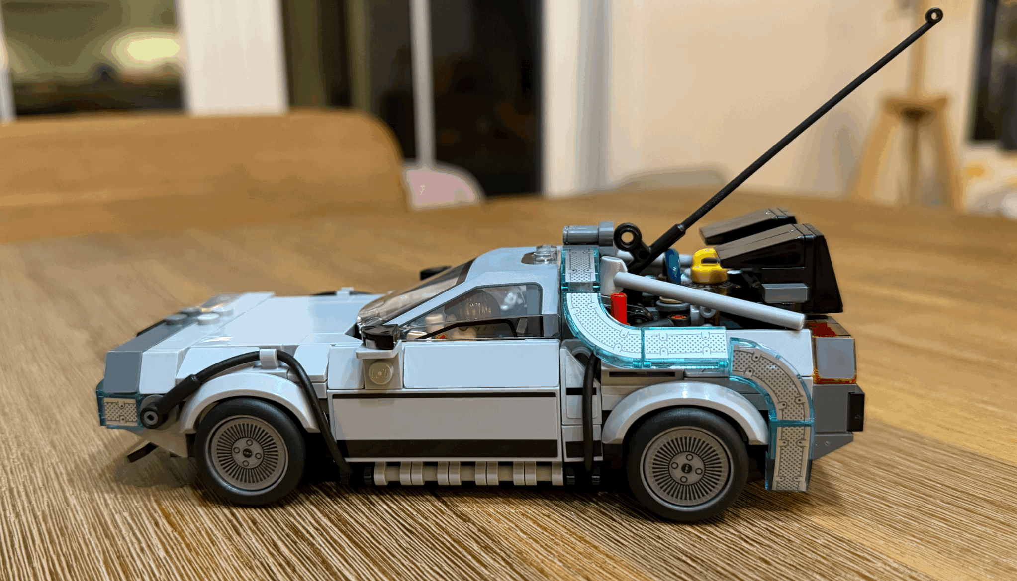LEGO® Speed Champions Time Machine from Back to the Future 77256 Build Review