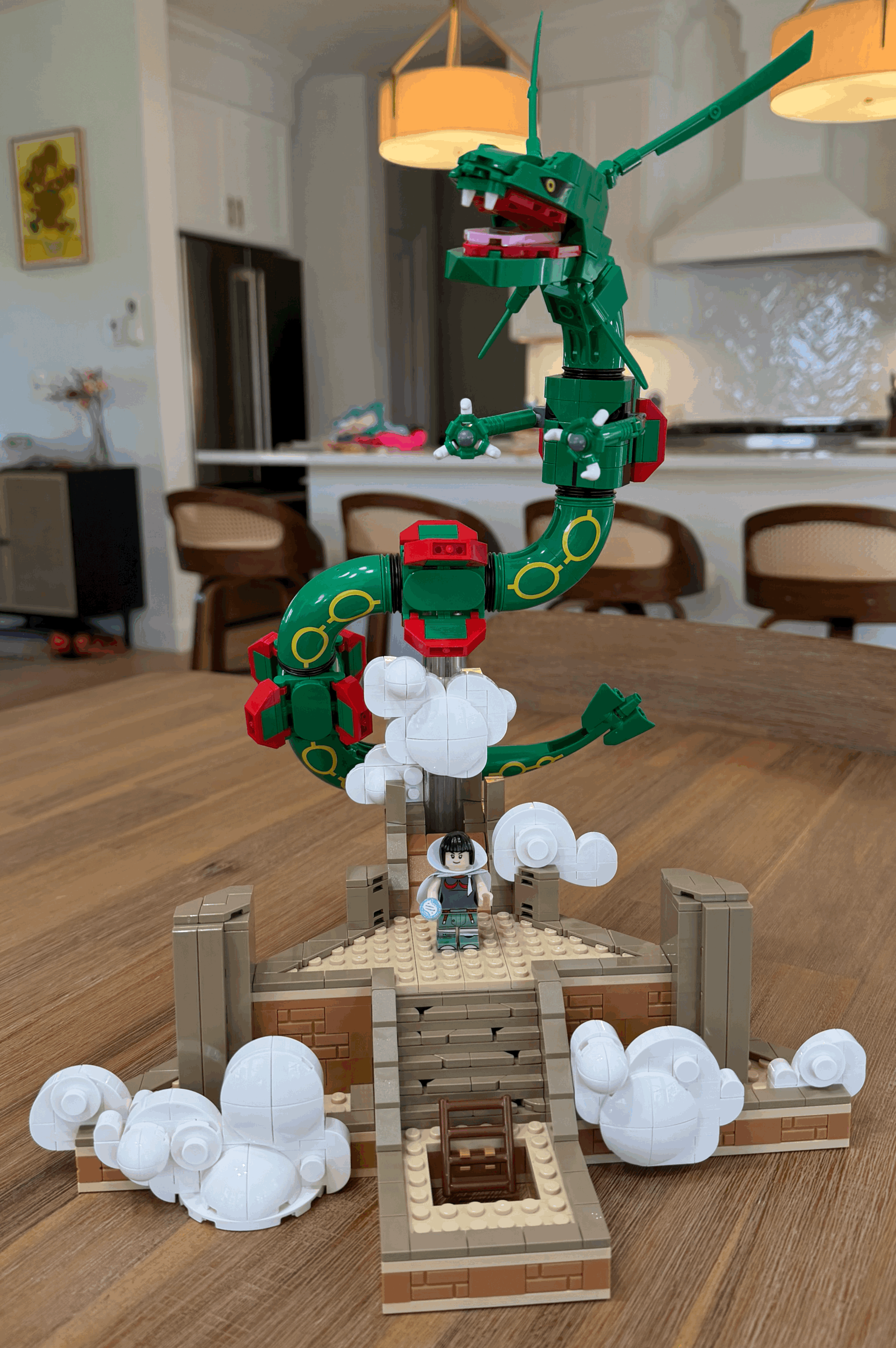 LEGO Pokémon Rayquaza 72168 Build Review