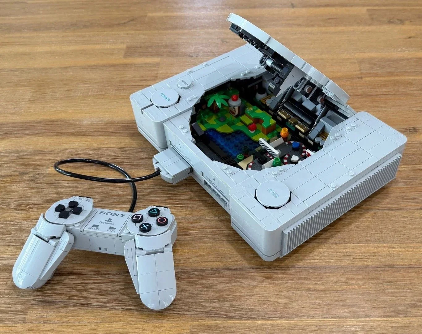 Set - Tray Open