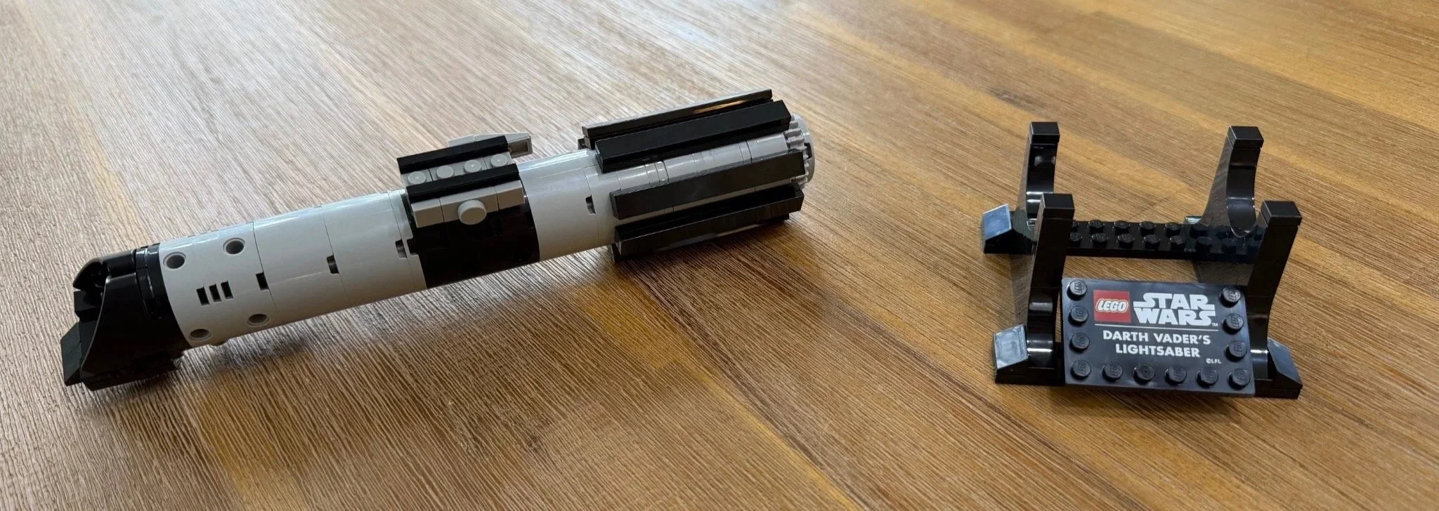 hilt beside stand, before final control box
