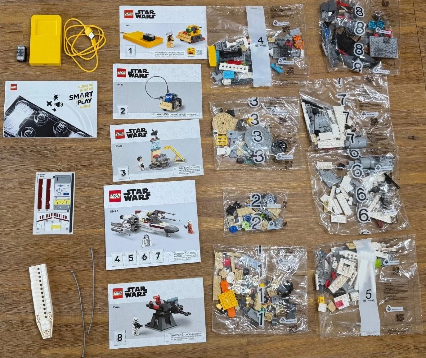 Setup before assembly