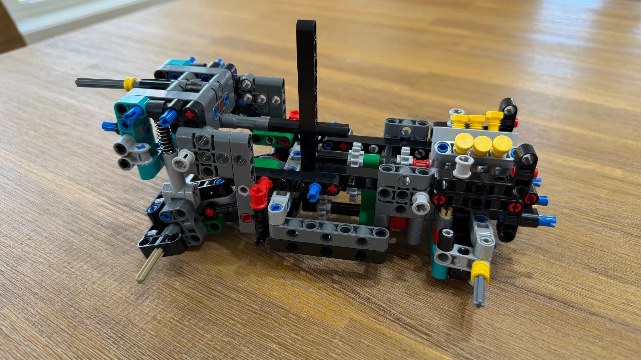 Bag 2: engine and reinforced frame