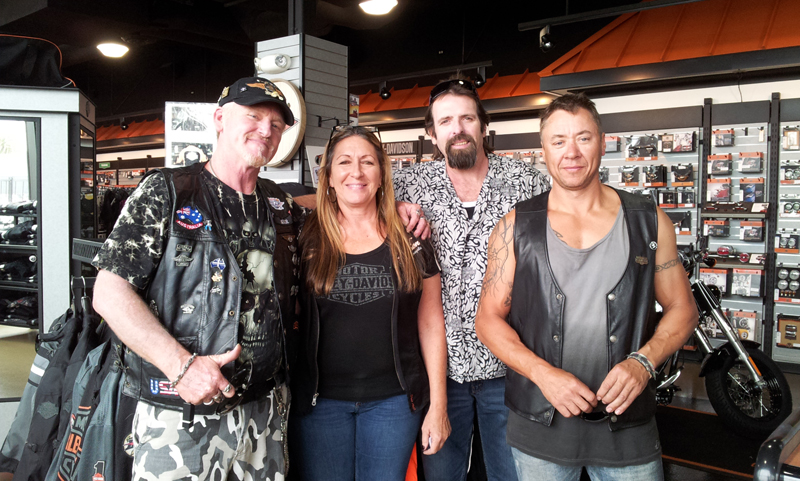 At Bartels Harley 6 -Me, Debbie, Brenton & Karl.jpg