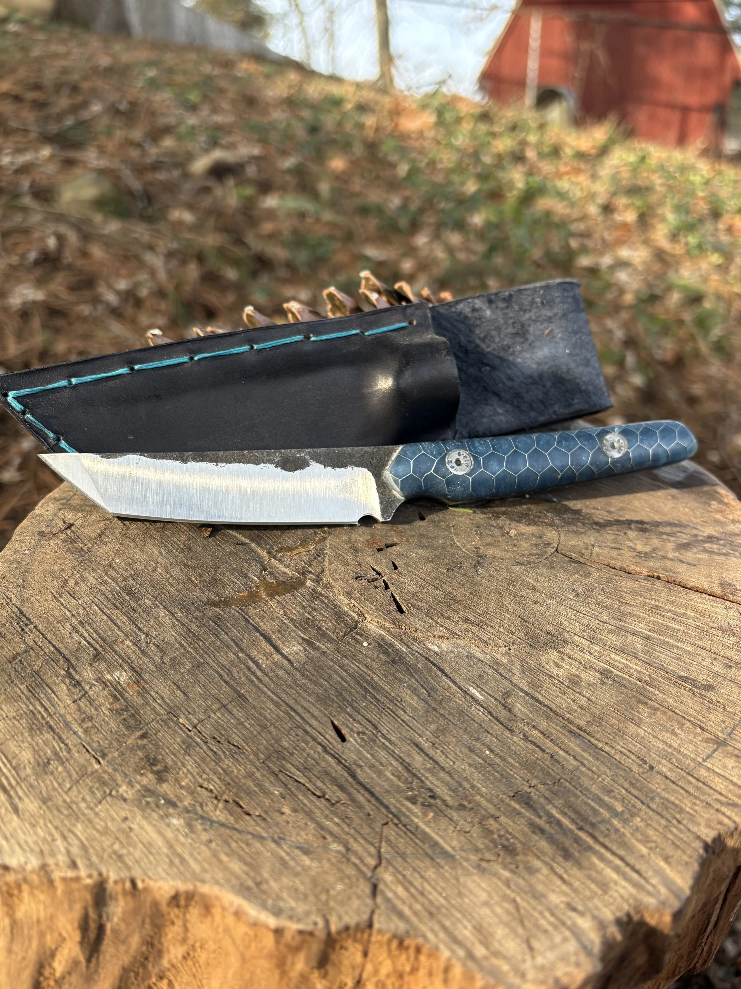 Stinger (blue Tanto EDC)