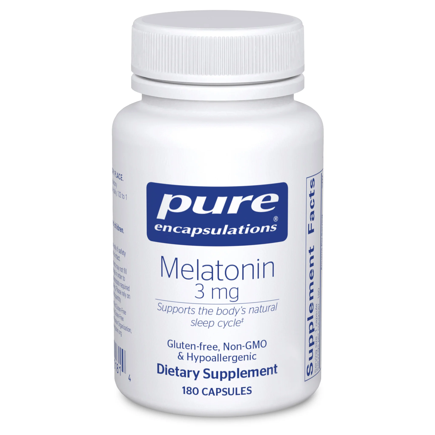 Melatonin 3 mg (180 Capsules)