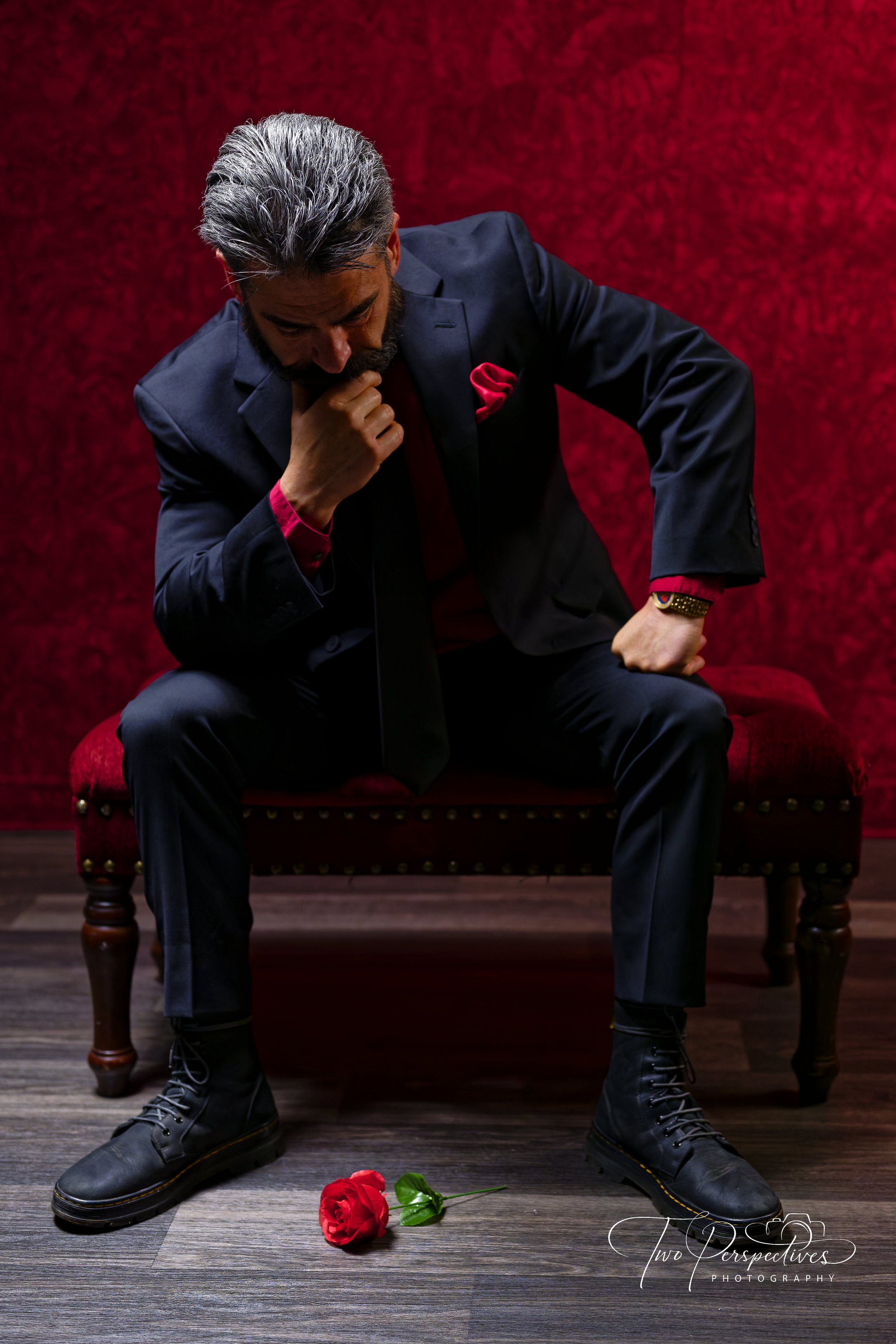 Male portrait studio session Tucson, AZ