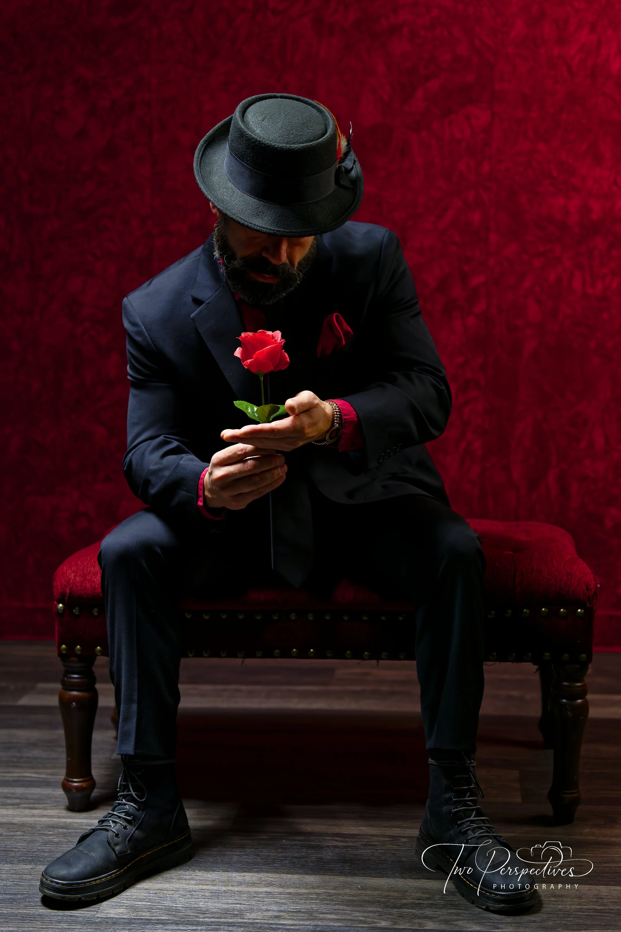 Male portrait studio session Tucson, AZ 