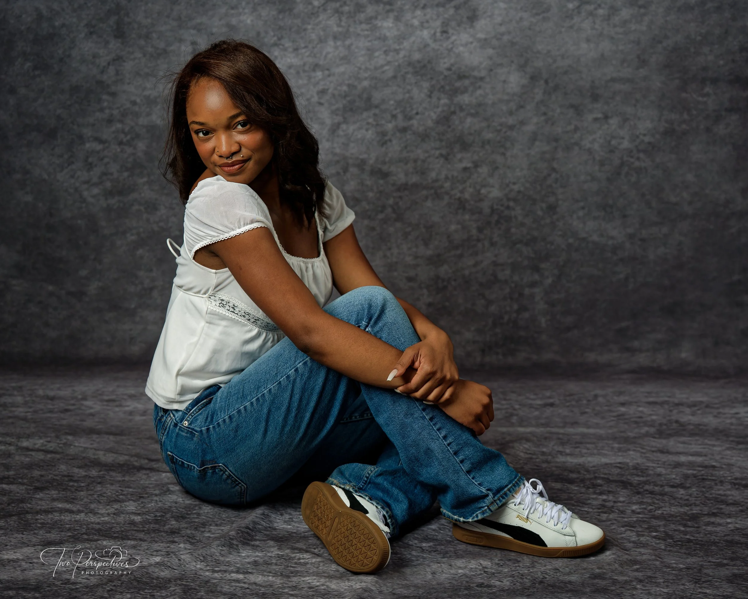 Female portrait studio session Tucson, AZ