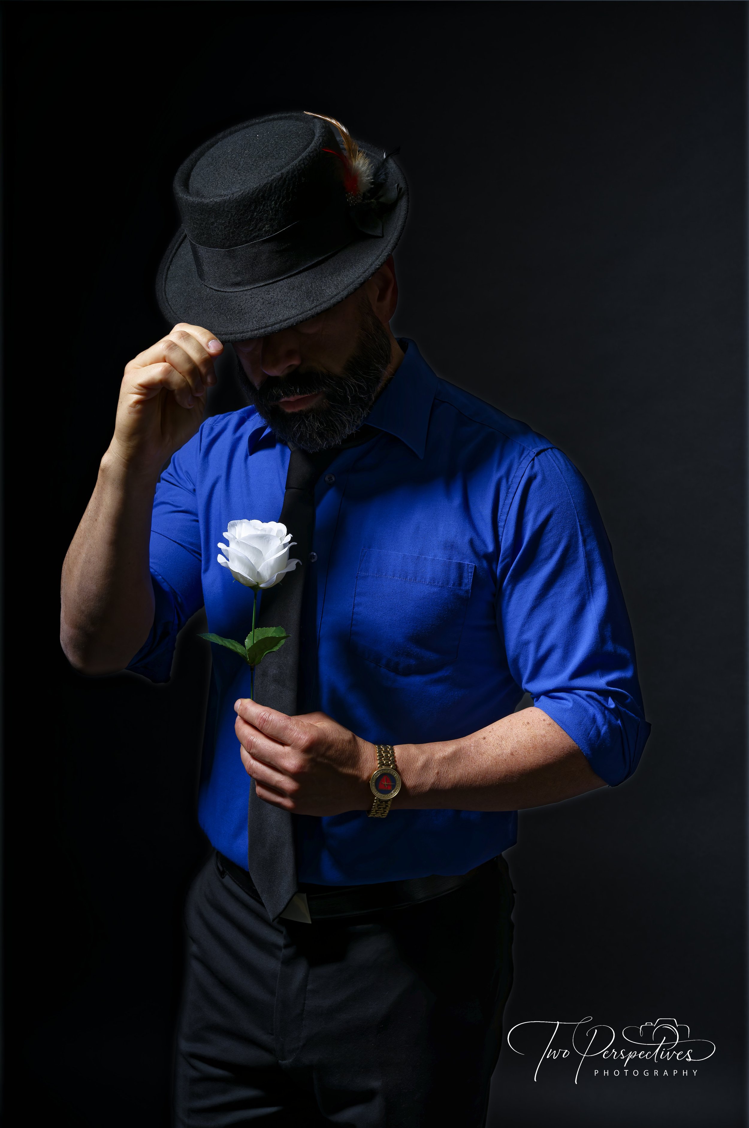 Male portrait studio session Tucson, AZ 