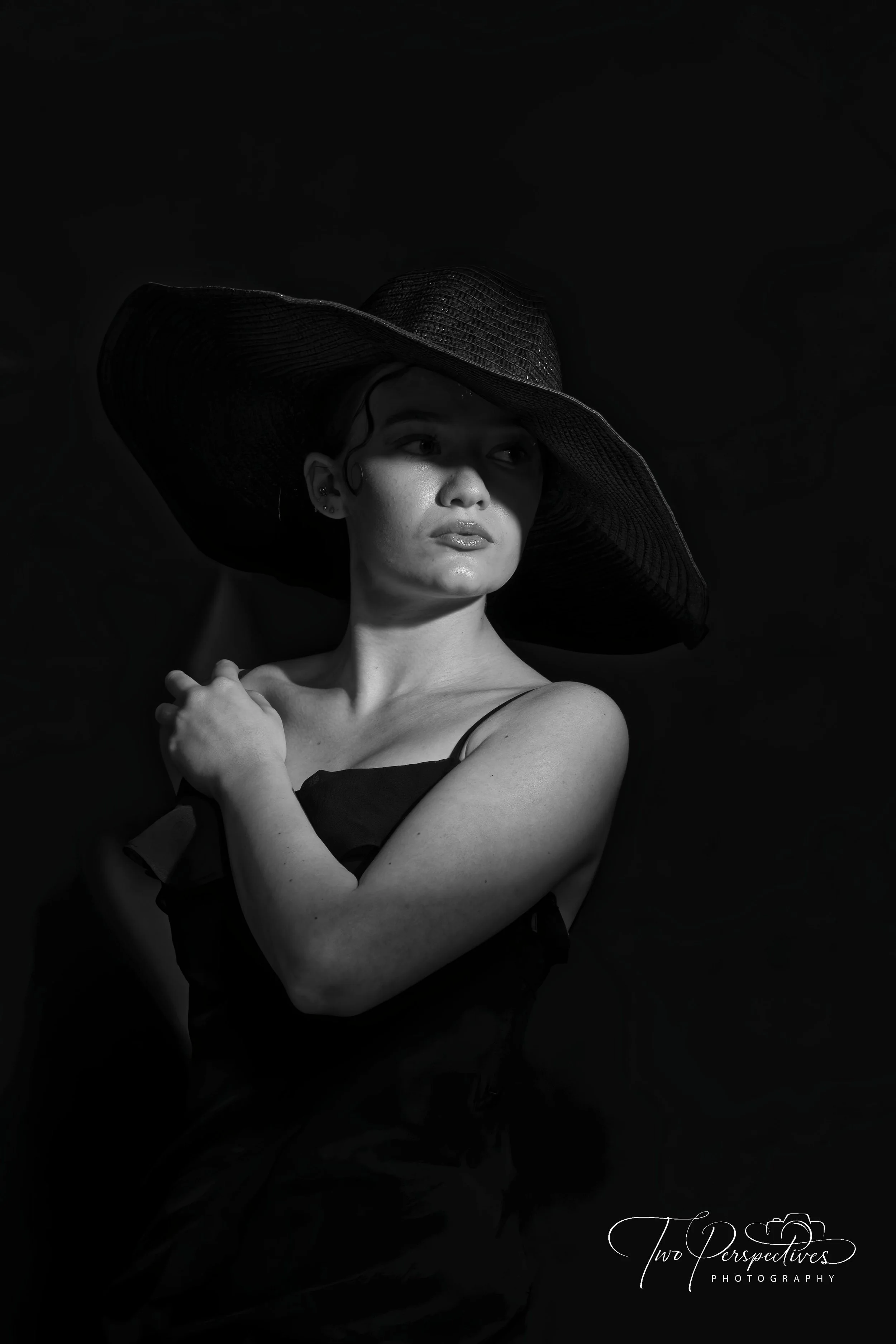 Female portrait  studio session nior jazz vibes Tucson, AZ