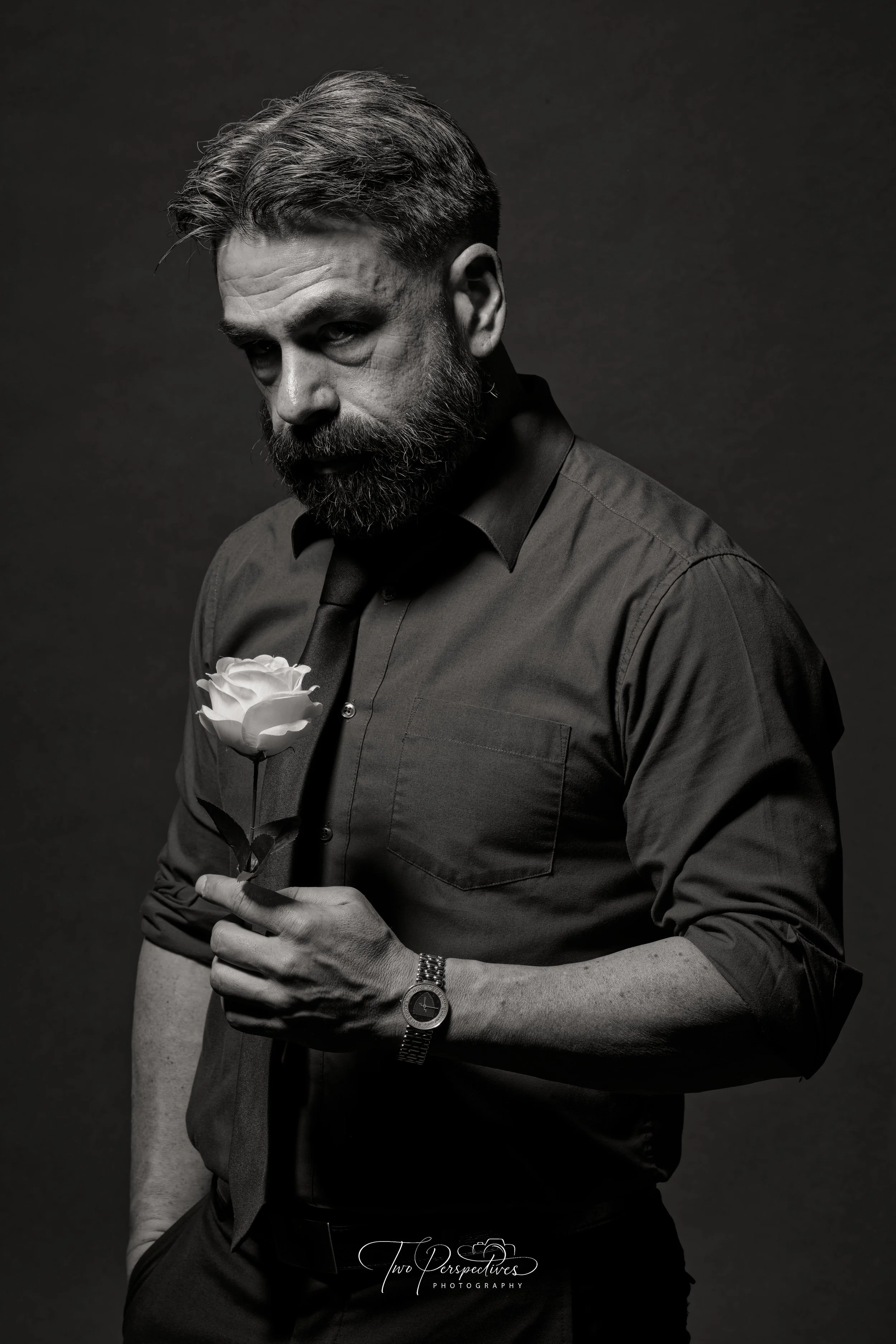 Male portrait studio session Tucson, AZ 