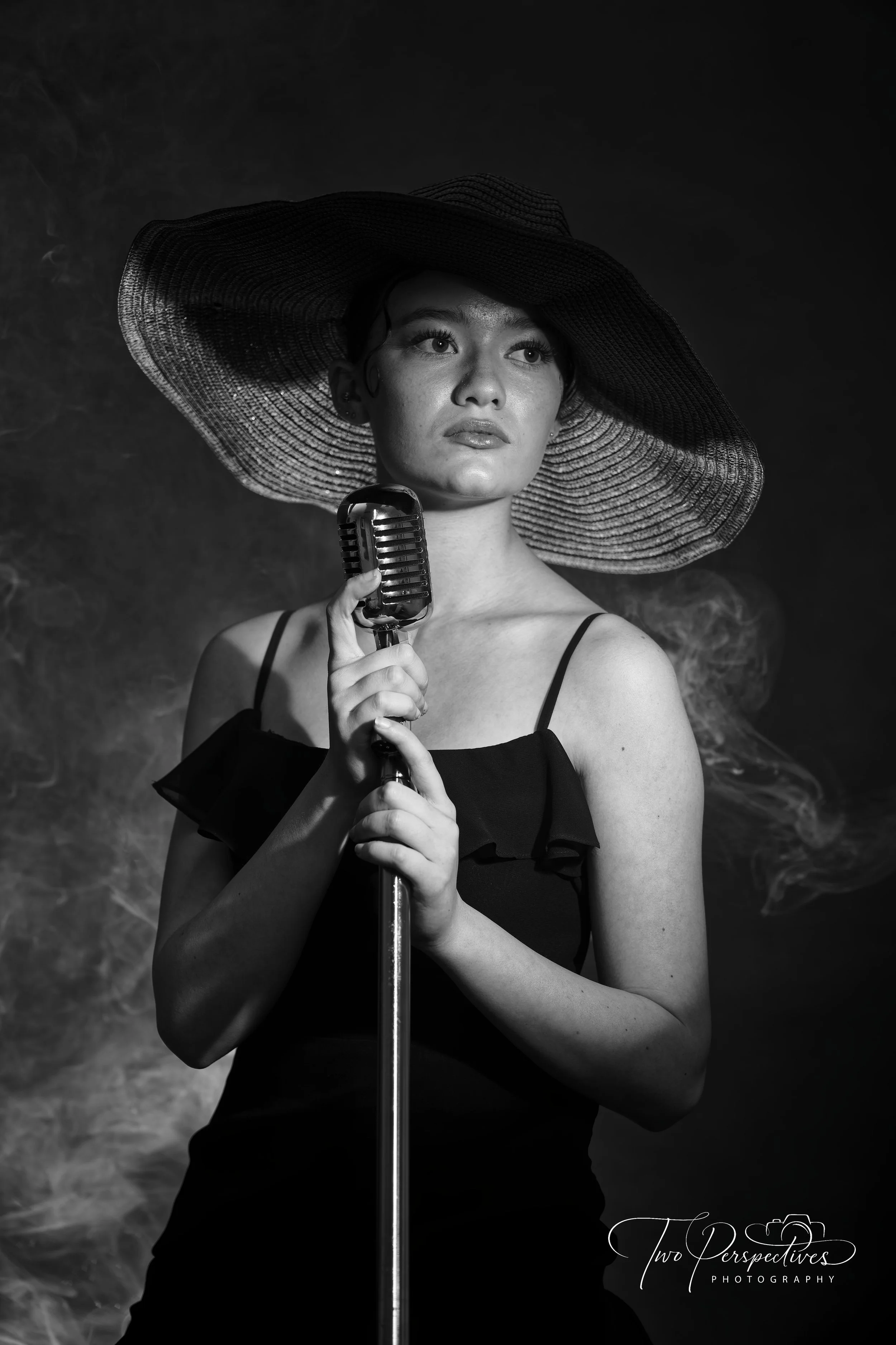 Female portrait  studio session nior jazz vibes Tucson, AZ