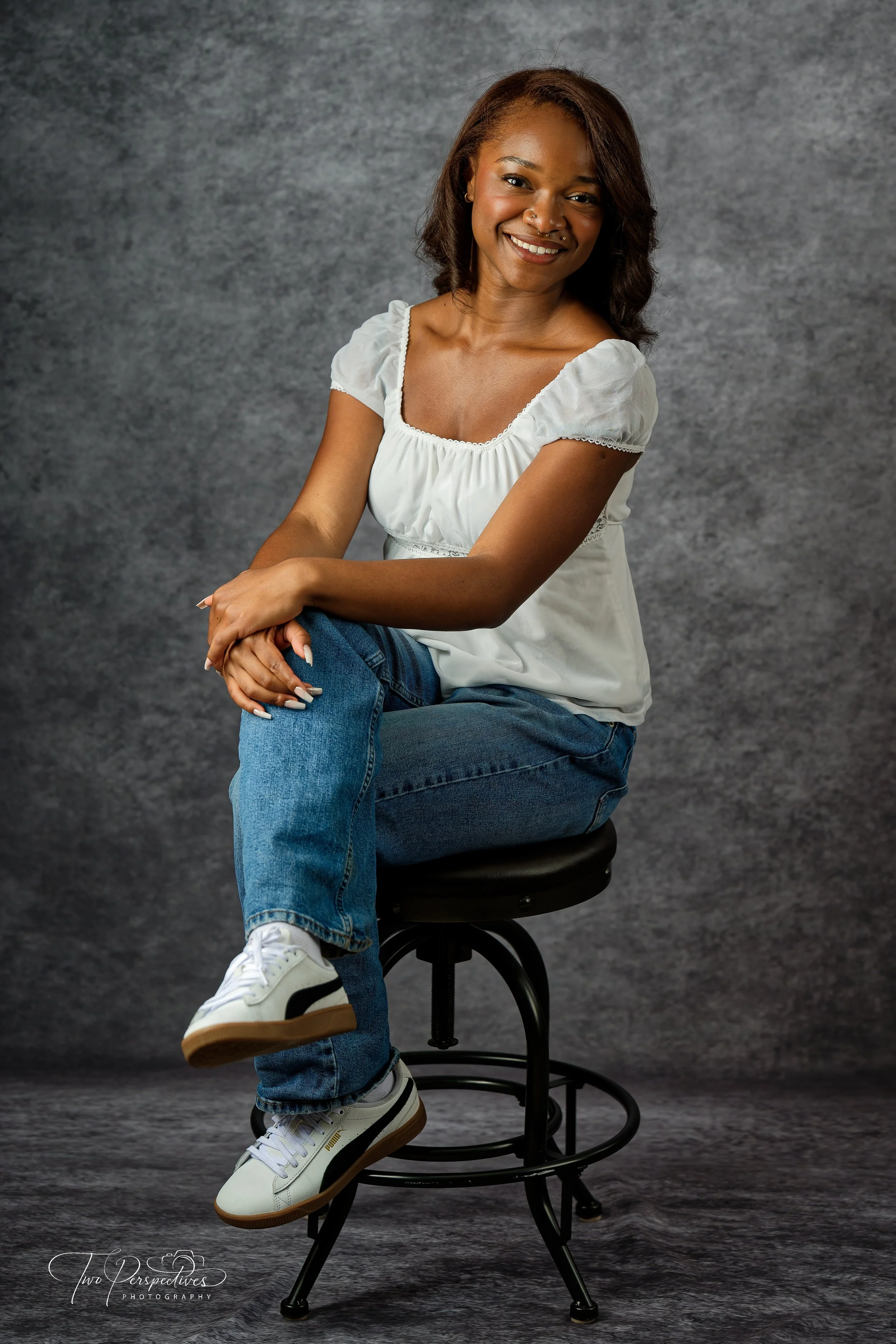 Female portrait studio session Tucson, AZ