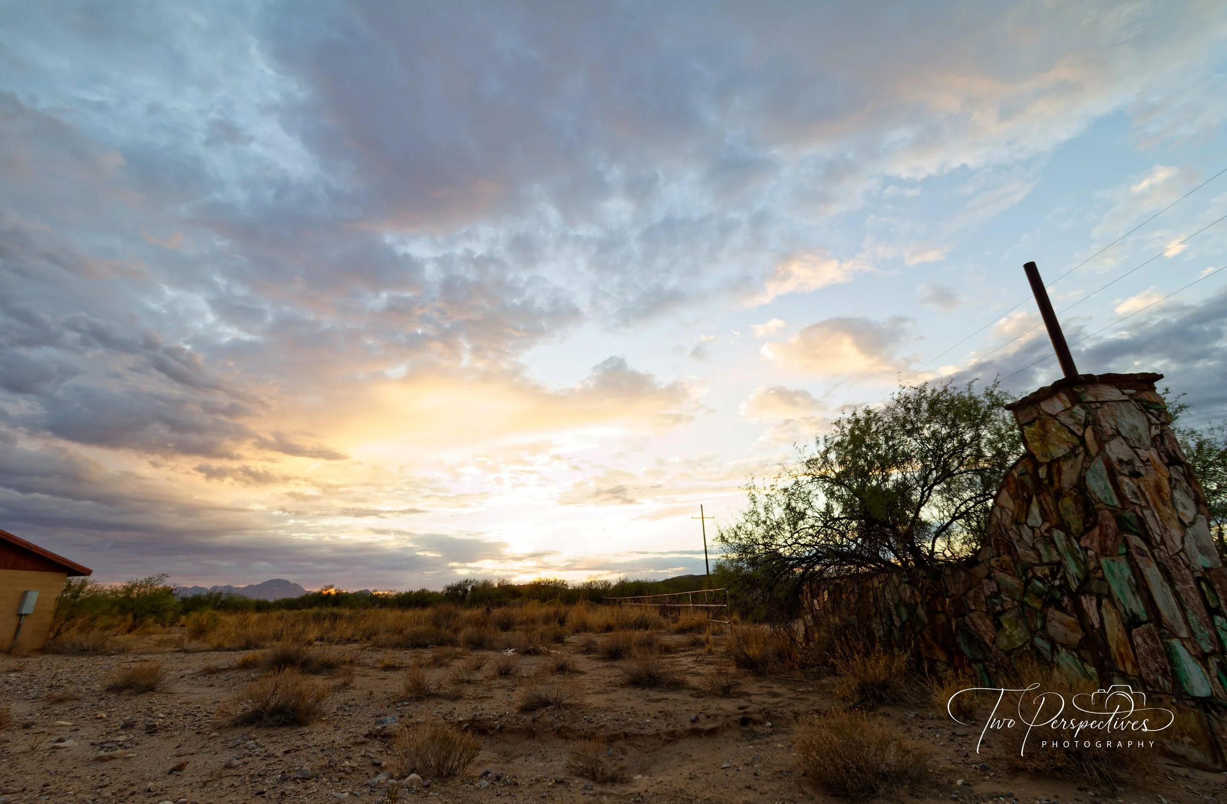 Abandoned Horse Track Sunset