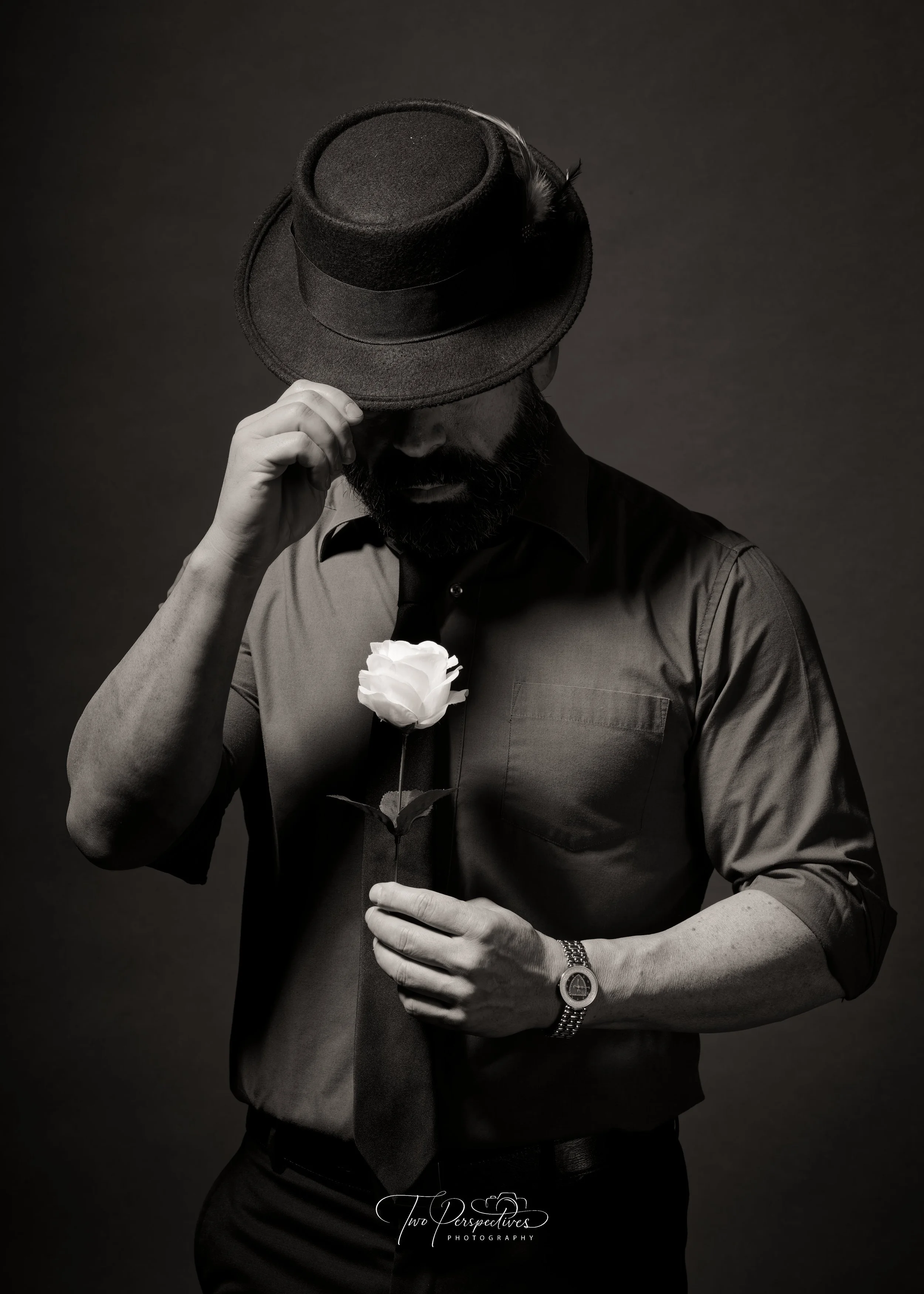 Male portrait studio session Tucson, AZ 