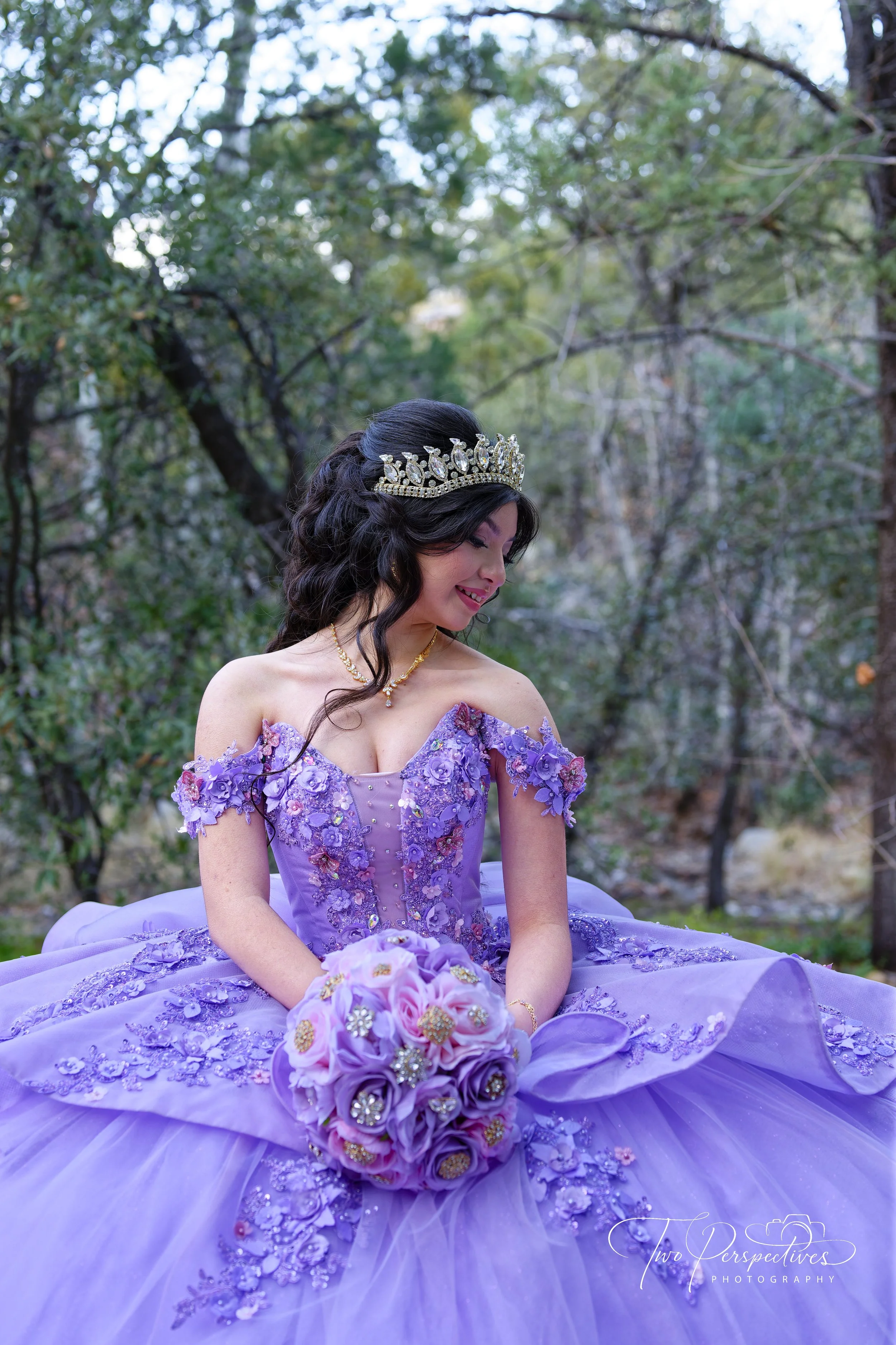Female portrait  quinceanera Madera Canyon Tucson, AZ