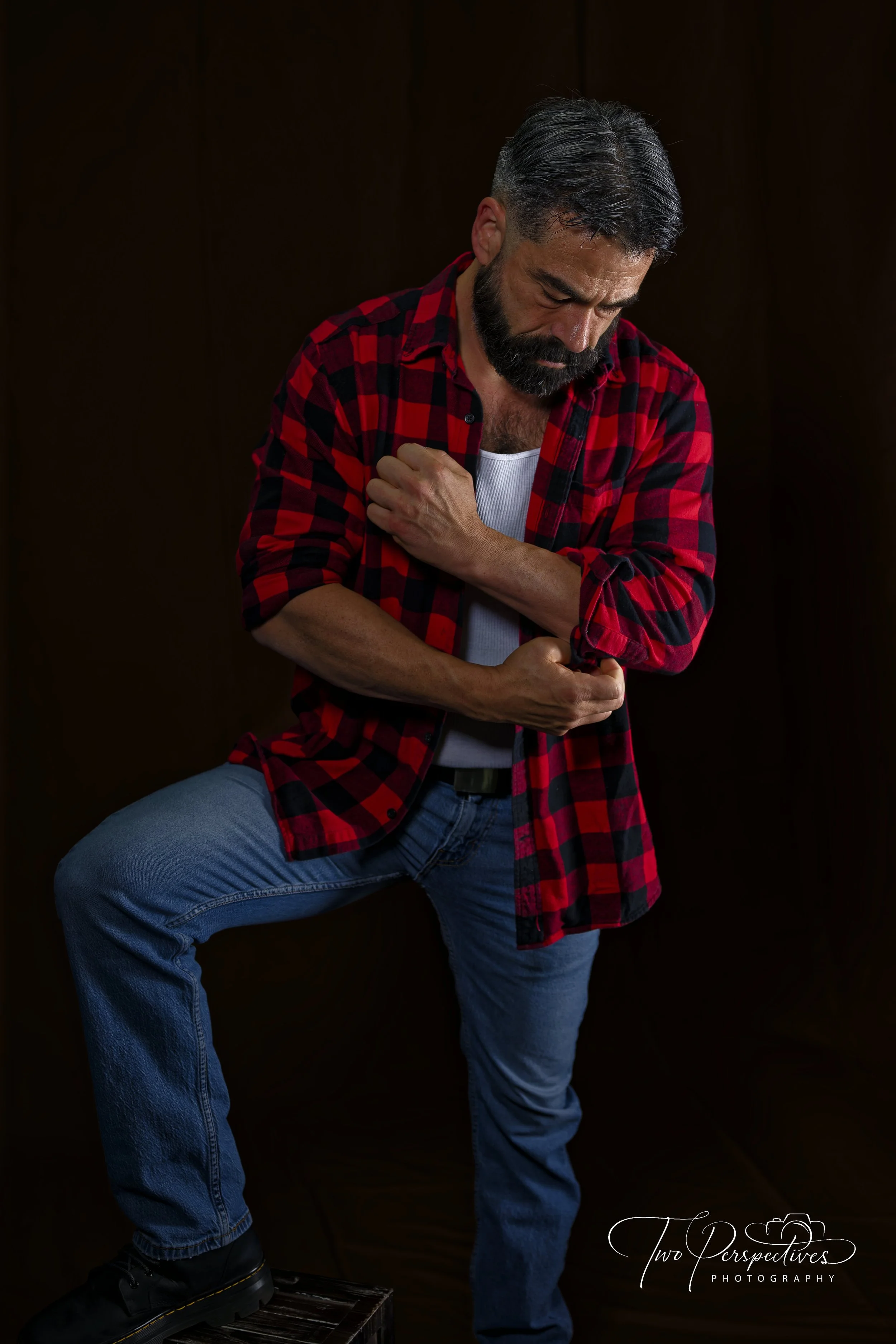 Male portrait studio session Tucson, AZ 