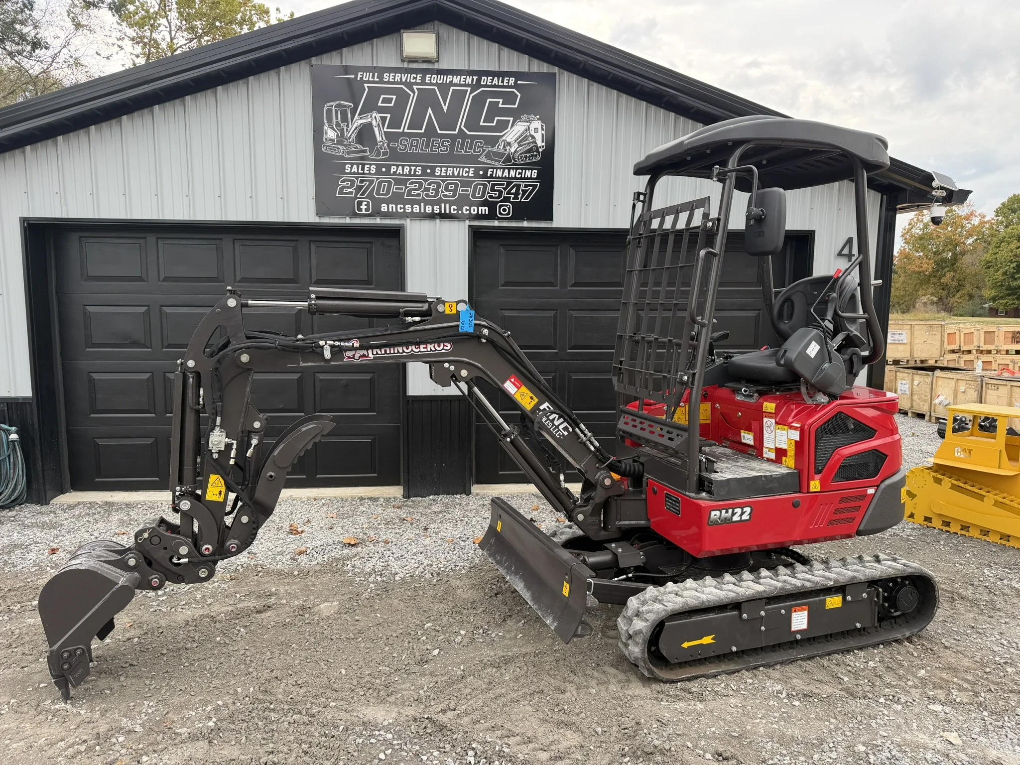 2026 Rhinoceros RH22 Mini Excavator