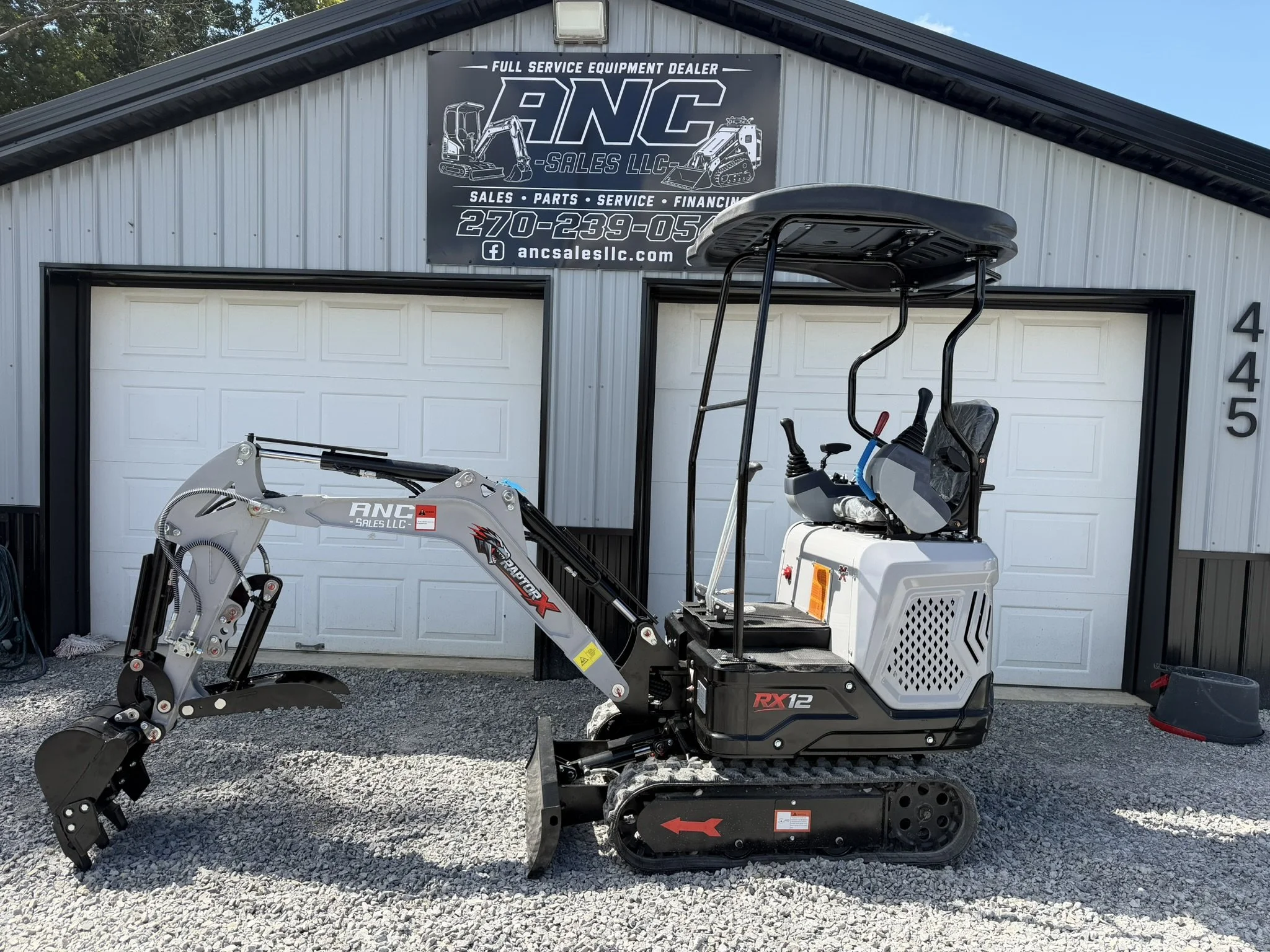 2026 RaptorX RX12 Mini Excavator