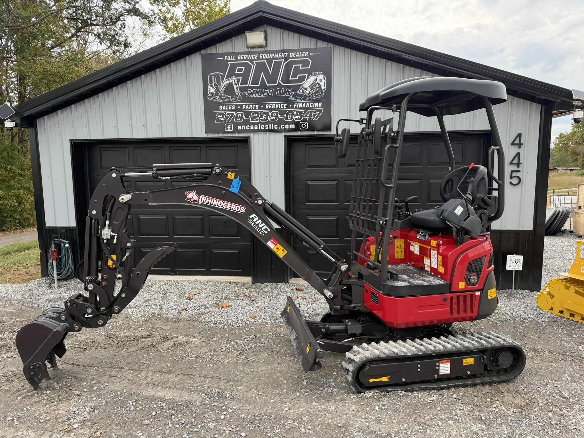 2026 Rhinoceros RH18 Mini Excavator