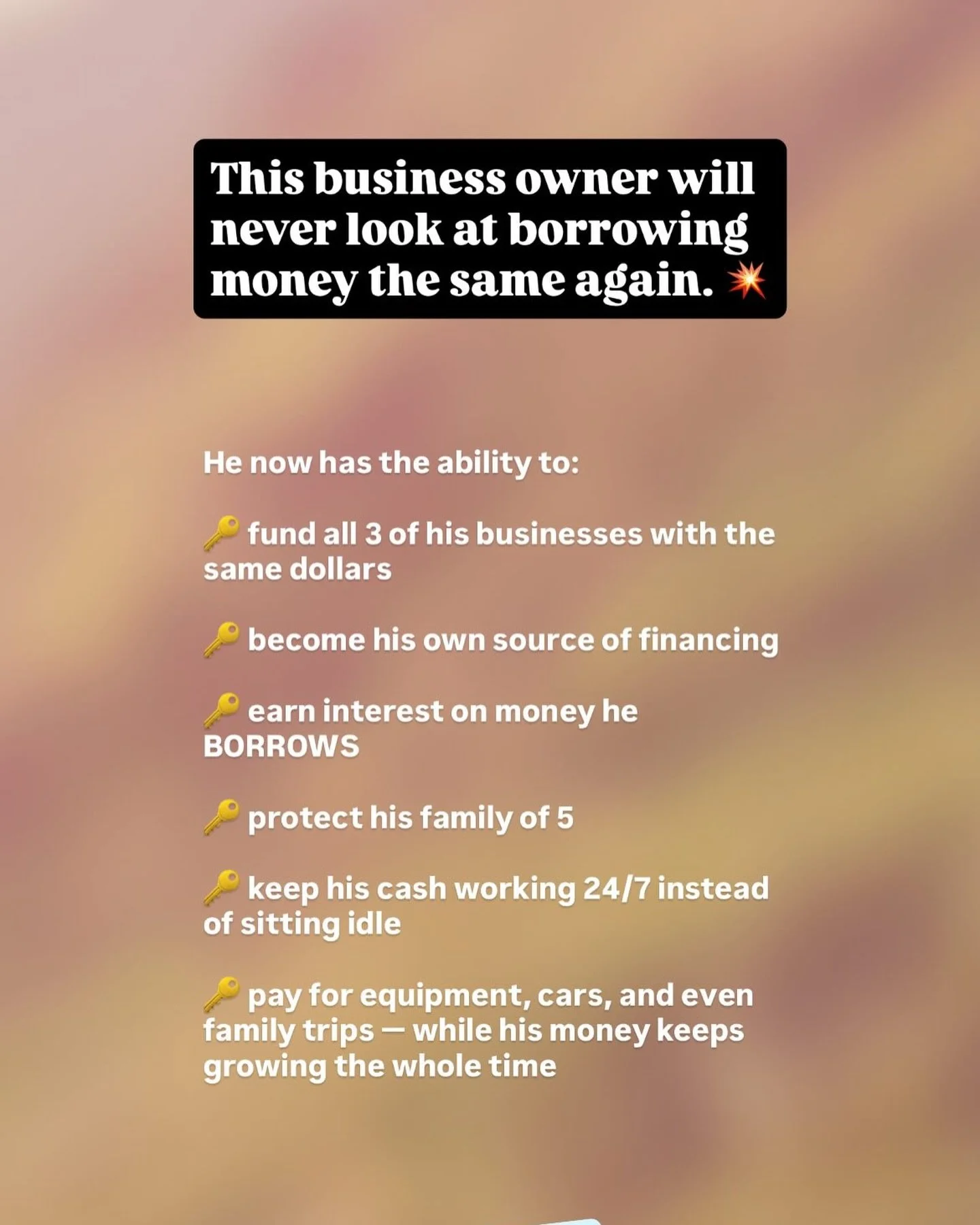 Hawaii business owners 

If you want this kind of leverage in you life, book a free call. Link in bio.