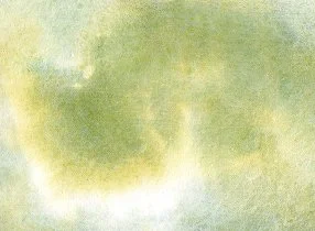 Green abstract swirl image
