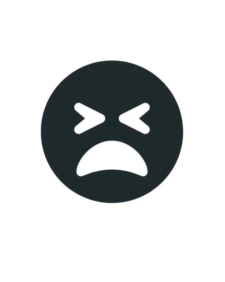 Cry Face Icon in Inkstone
