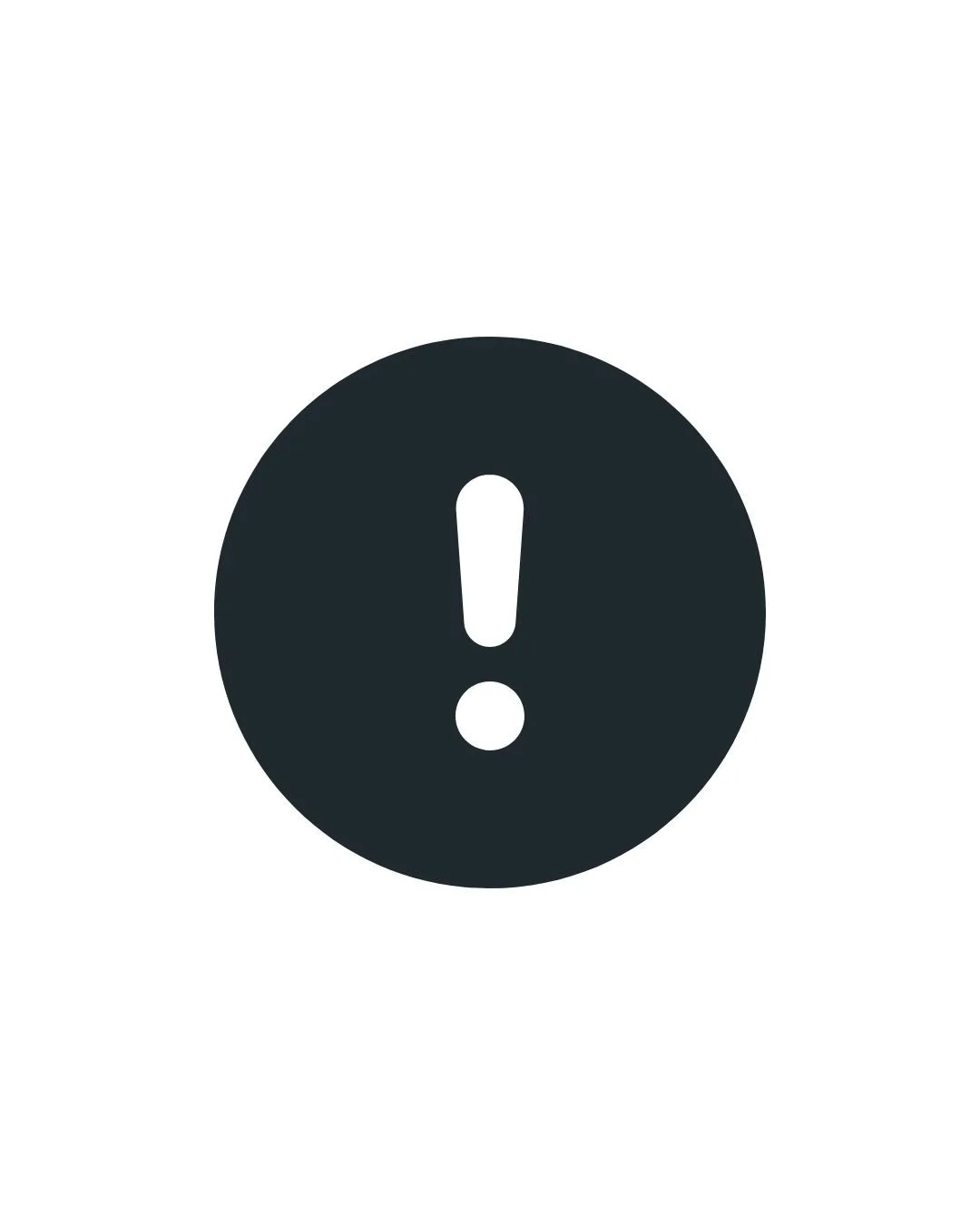 Caution icon