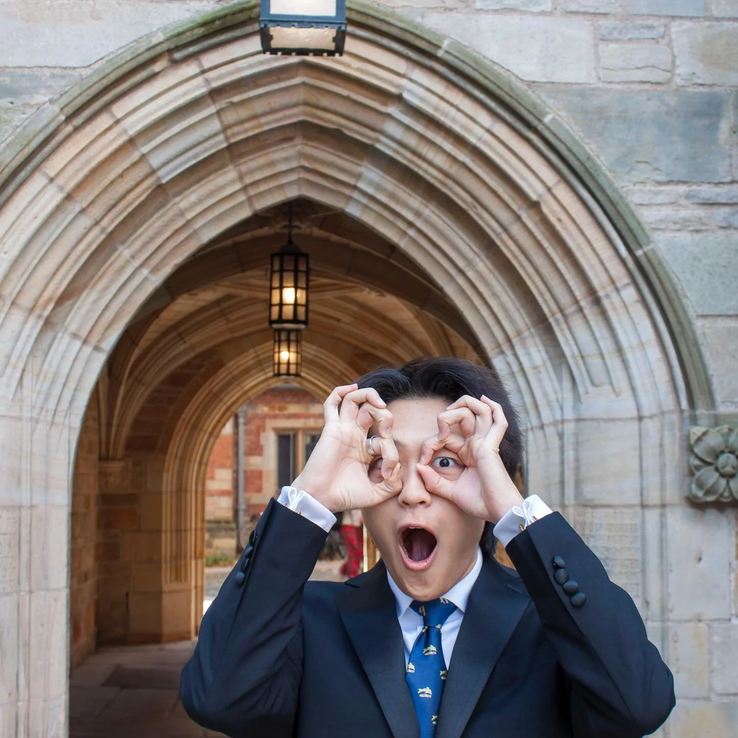 WHO GOES THERE? It must be LEO TANG!!

Hailing from the sunny seaside town of Virginia Beach, Leo-phyte is a first-year bass in Silliman college who refuses to admit he spends almost as much time in the buttery as the dining hall. Other than that, he