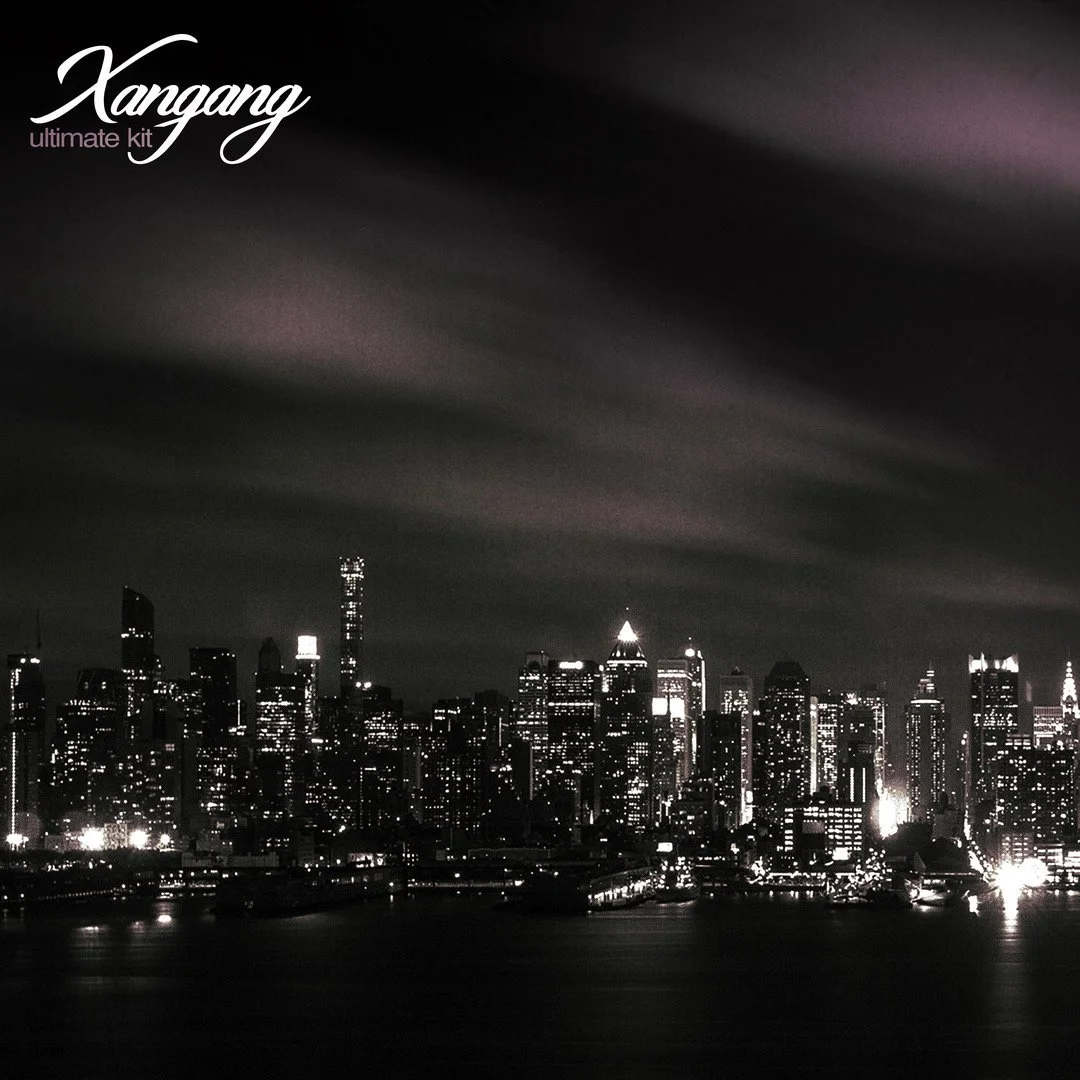 Neon pink headphones with a heartbeat line in the center, against a purple and pink cosmic background.