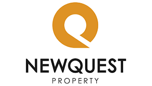 NewQuest Property logo with a large orange Q above the company's name in black and gray text.