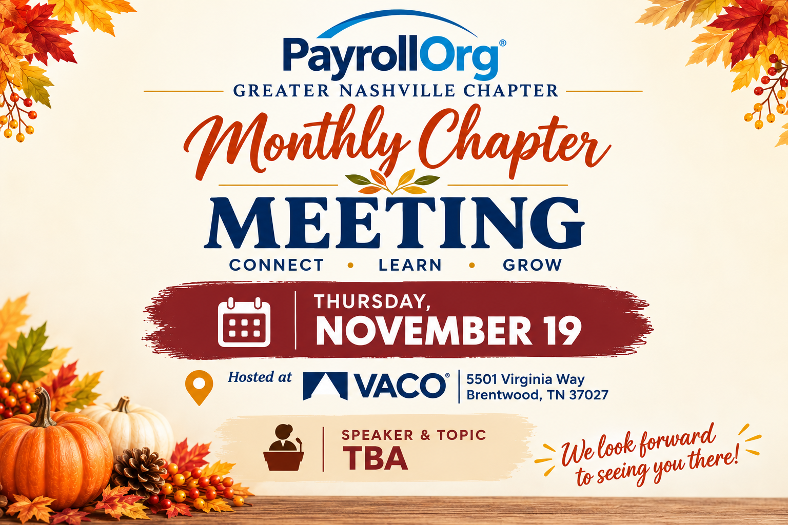 November 2026 Meeting (Hybrid)
