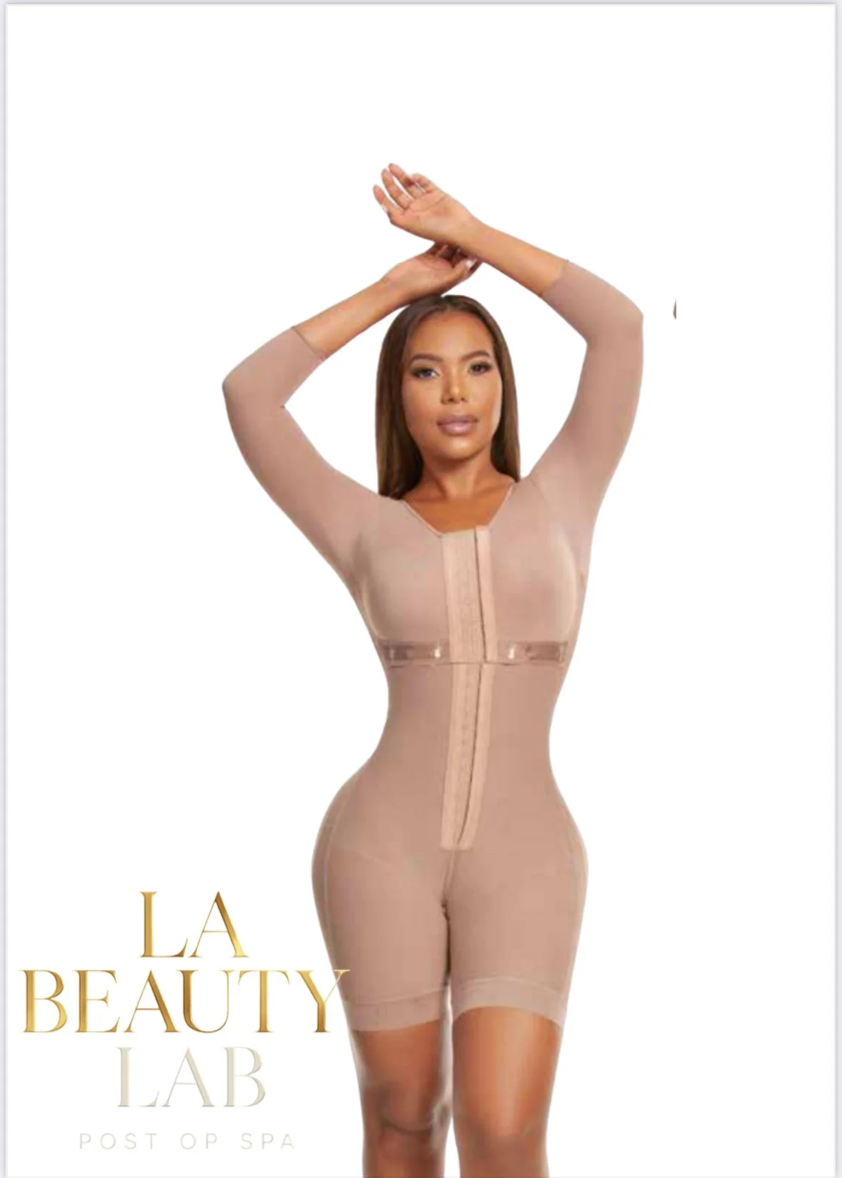 F3-Short Faja With Sleeves+ Bra